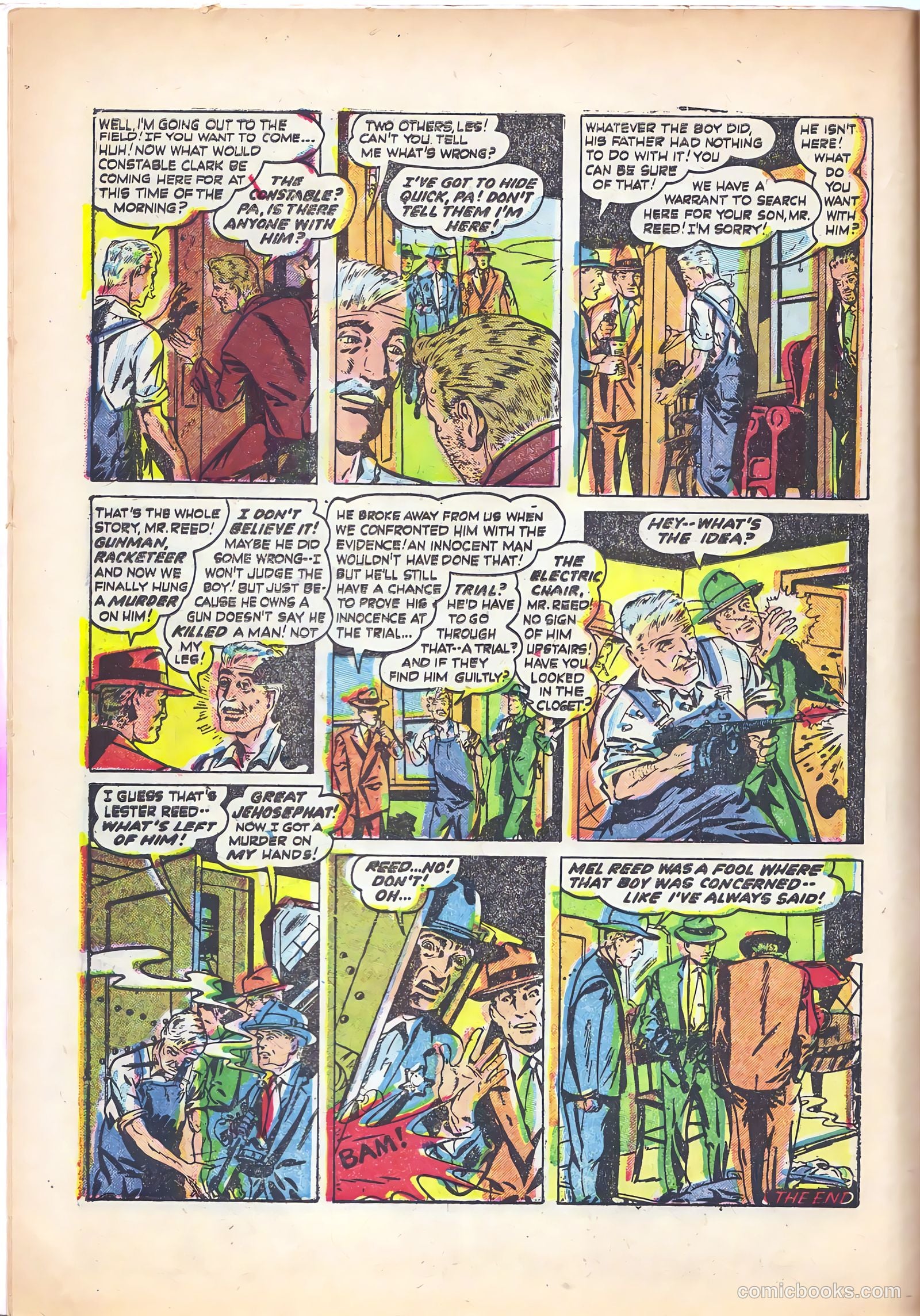 Famous Crimes #20 (1951) — page 10 of 36