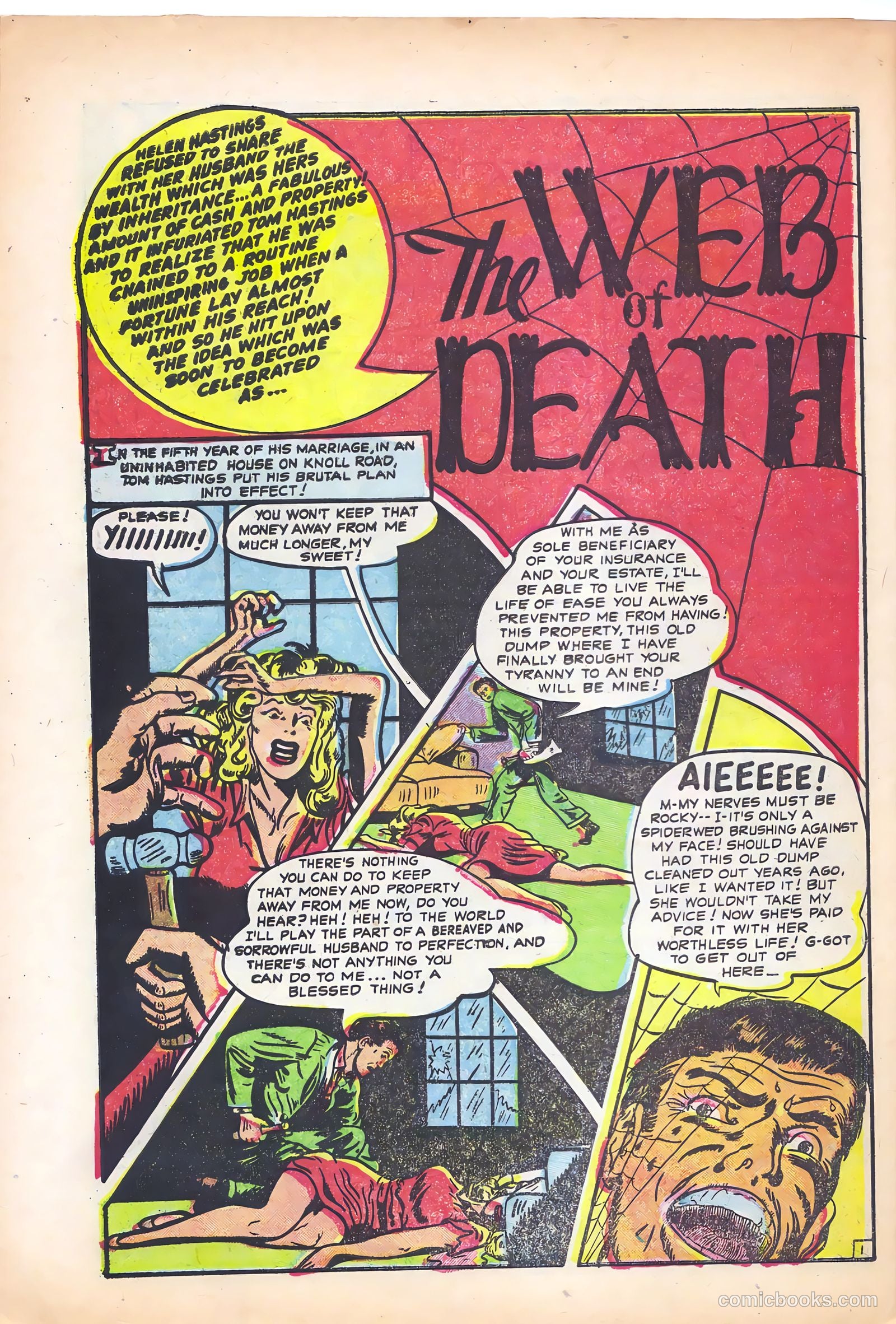 Famous Crimes #20 (1951) — page 30 of 36