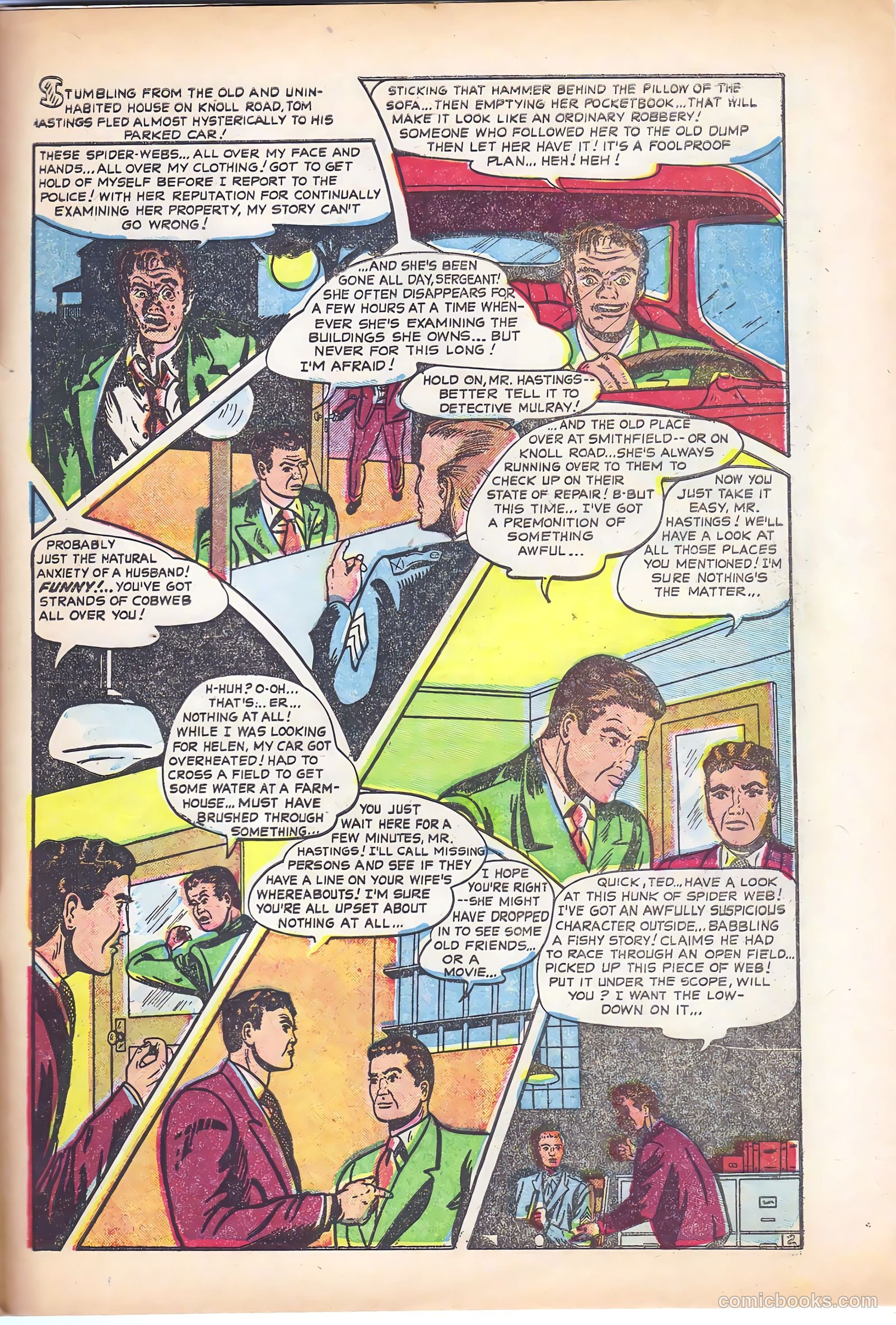 Famous Crimes #20 (1951) — page 31 of 36
