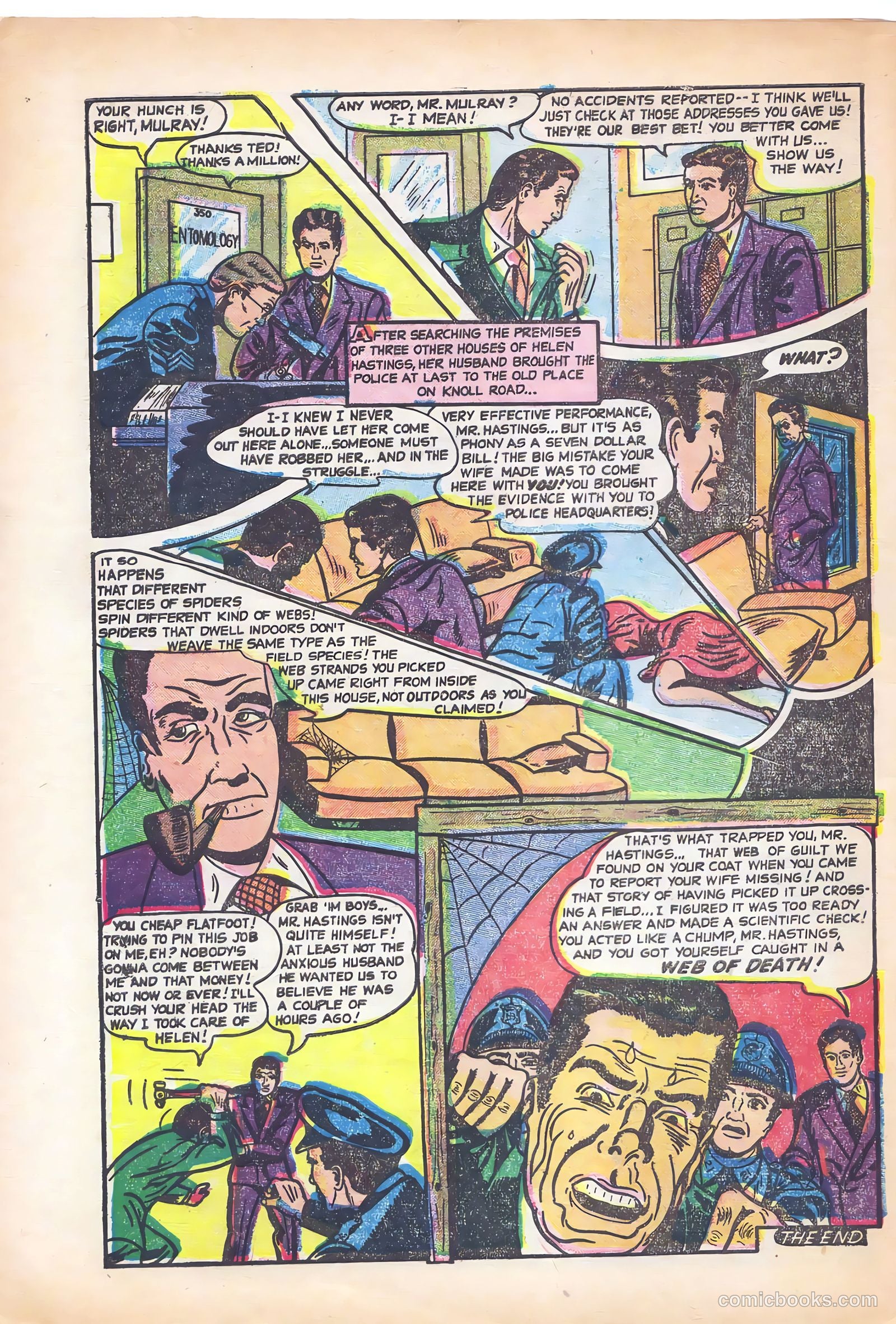 Famous Crimes #20 (1951) — page 32 of 36