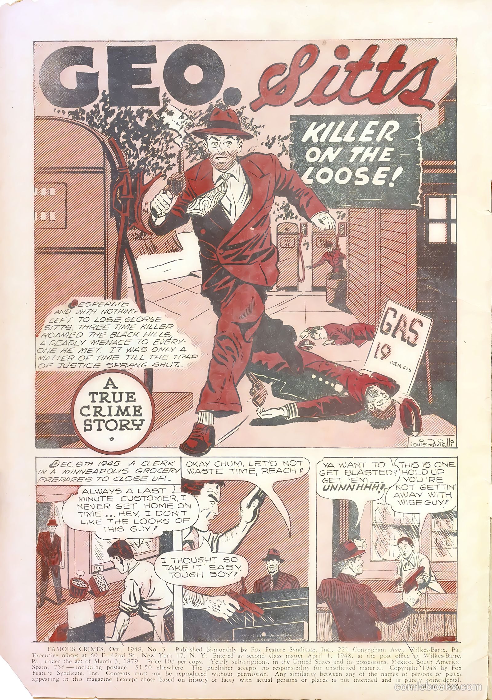 Famous Crimes #3 (1948) — page 2 of 37