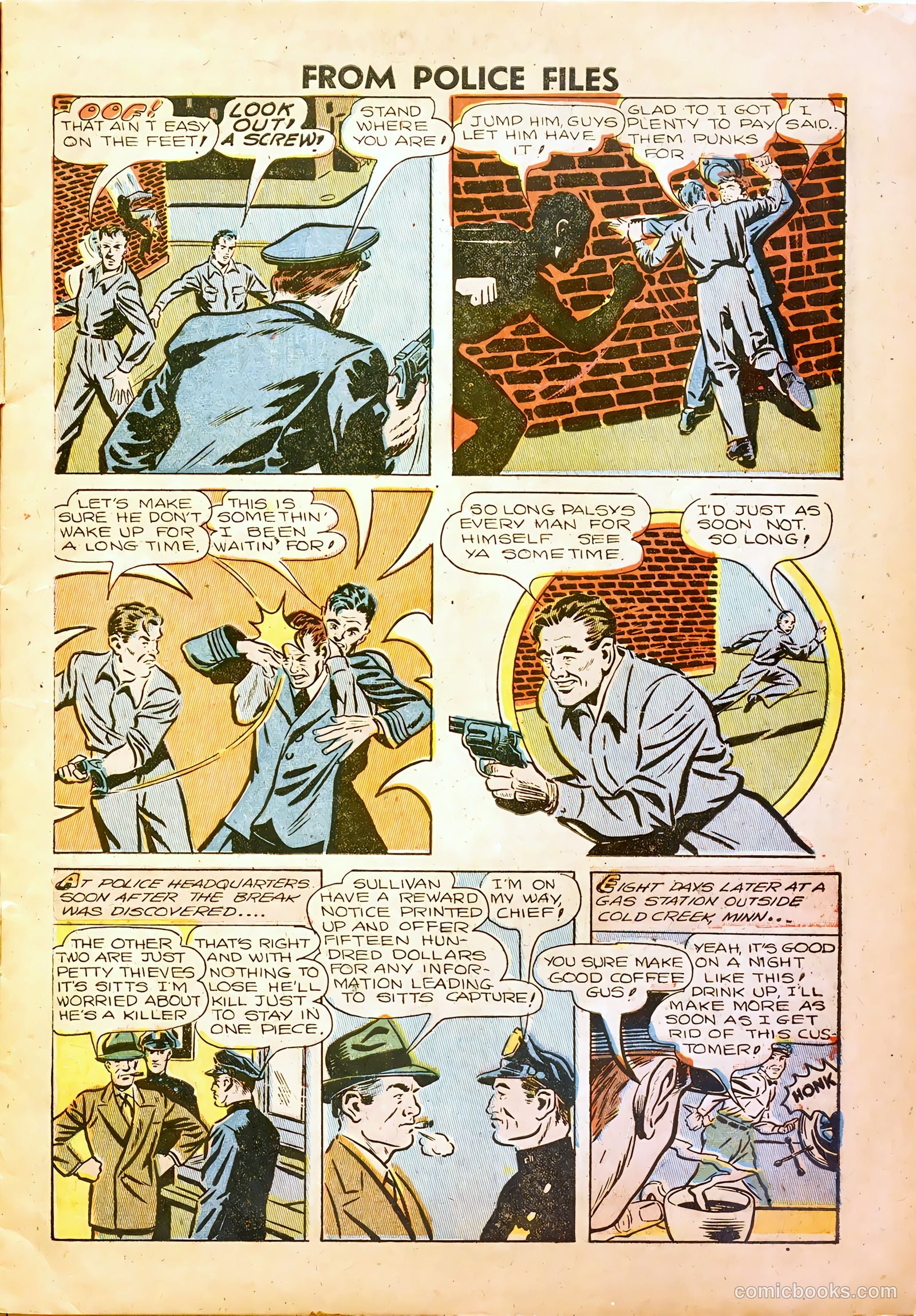 Famous Crimes #3 (1948) — page 7 of 37