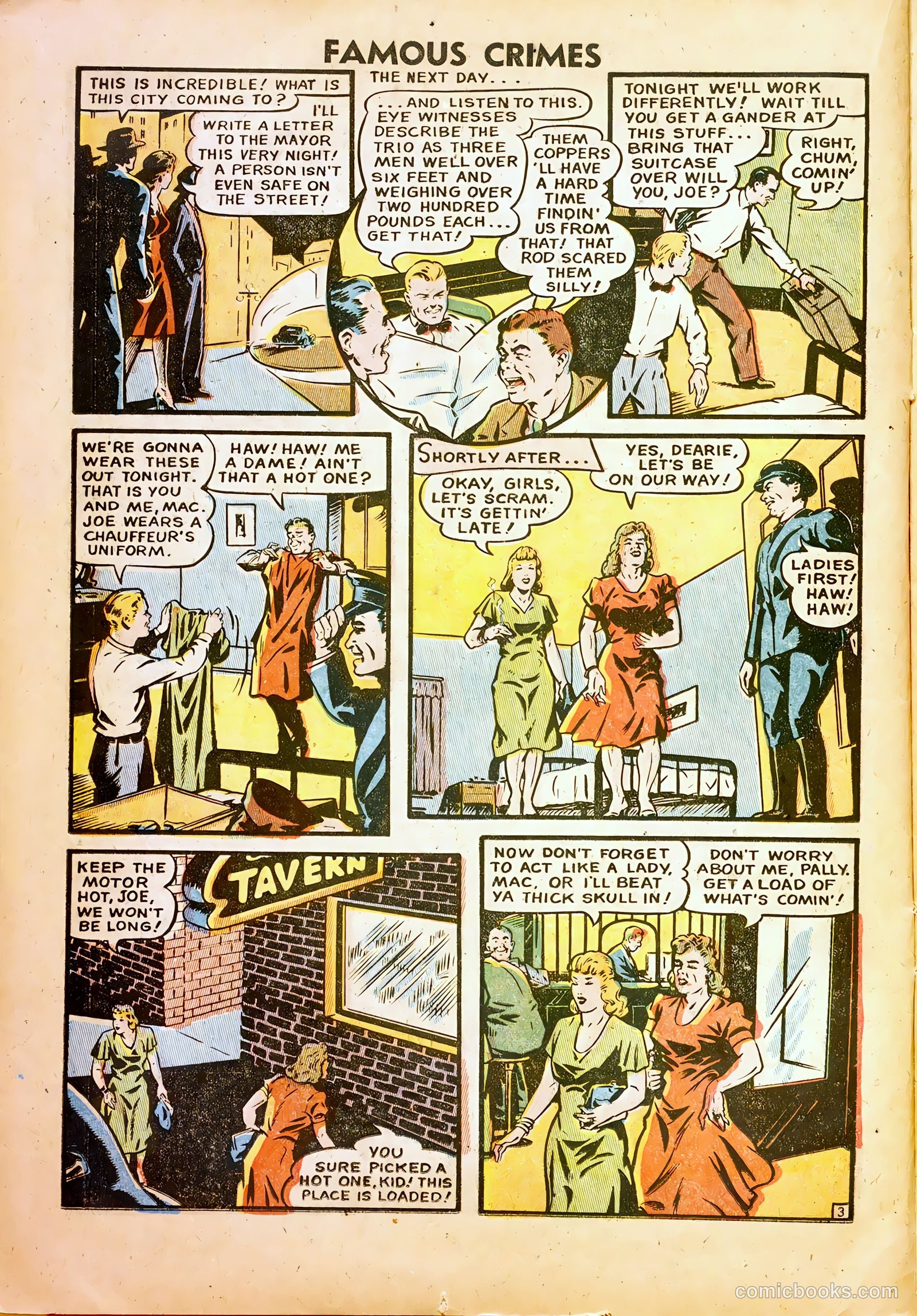 Famous Crimes #3 (1948) — page 14 of 37