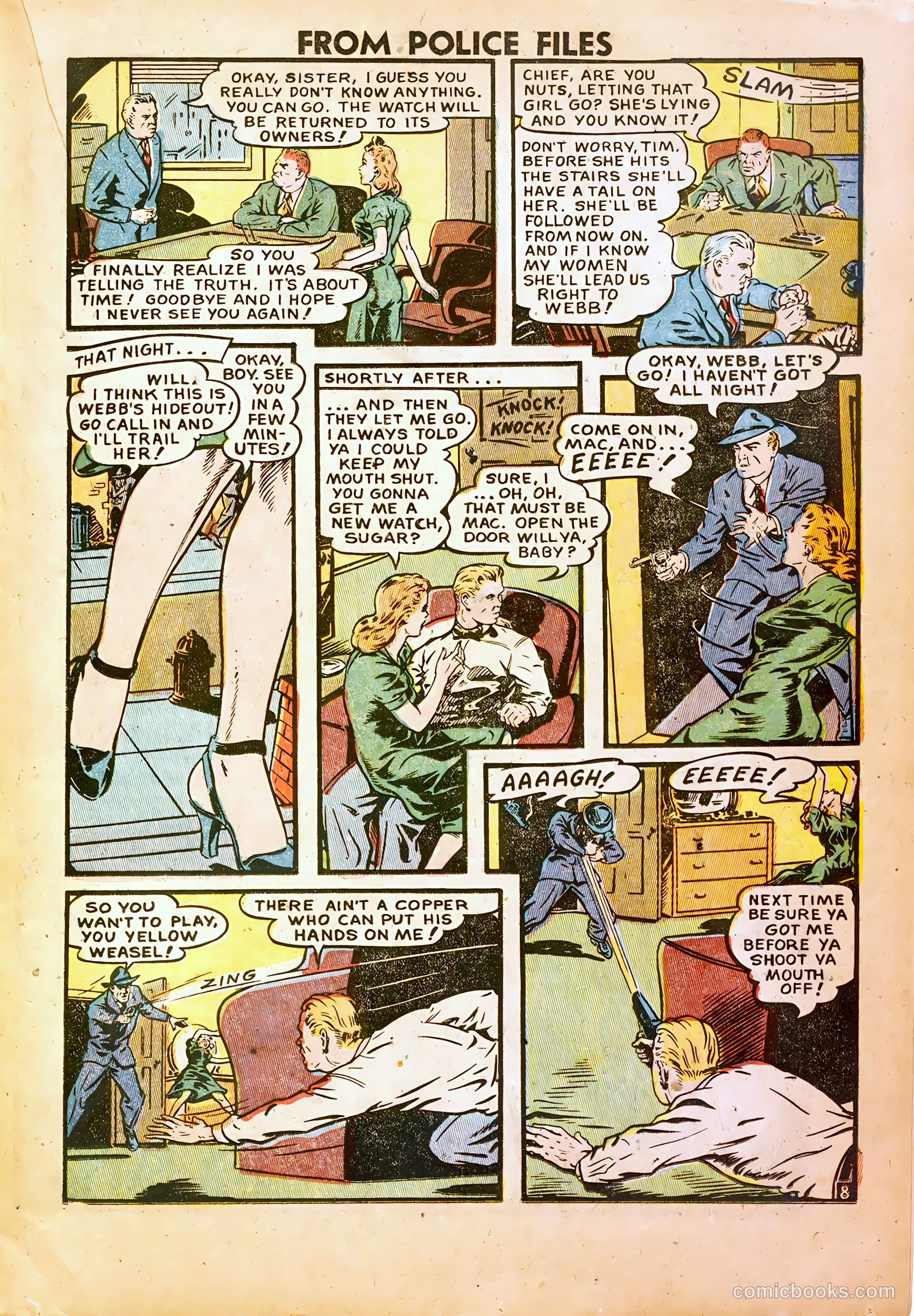 Famous Crimes #3 (1948) — page 19 of 37
