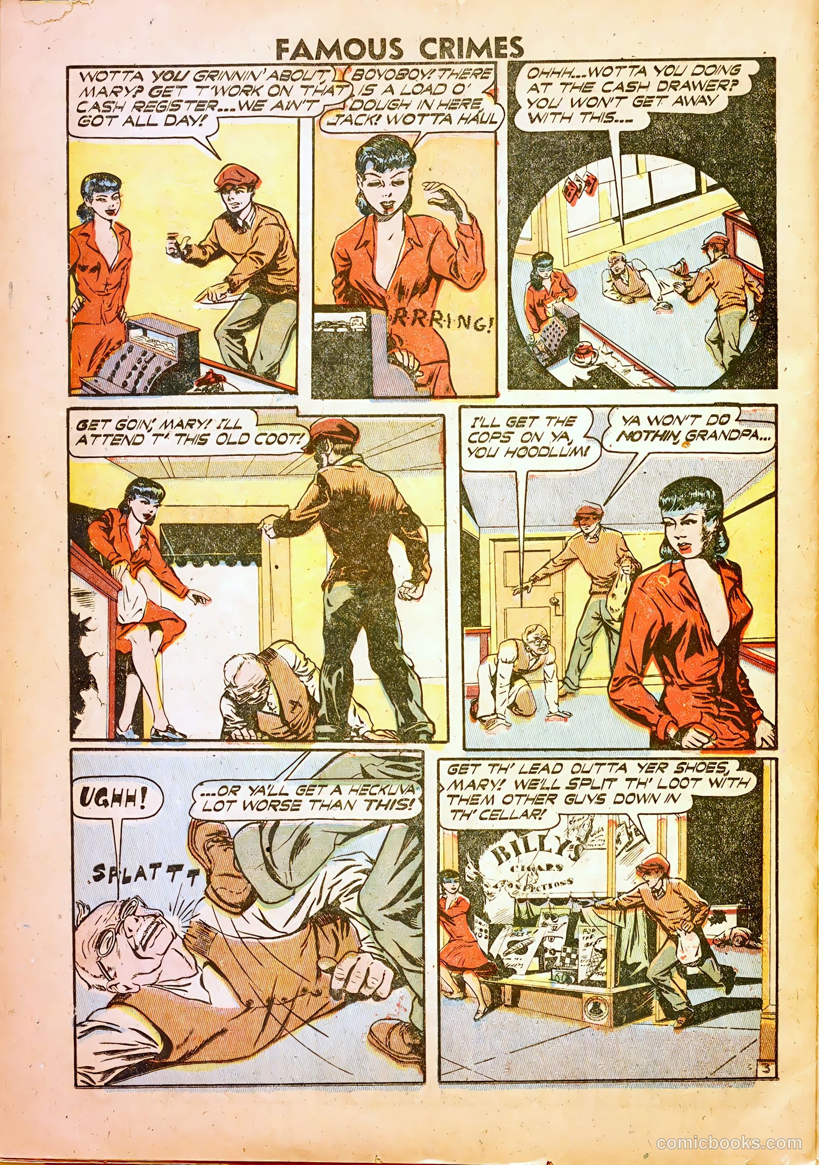 Famous Crimes #3 (1948) — page 26 of 37