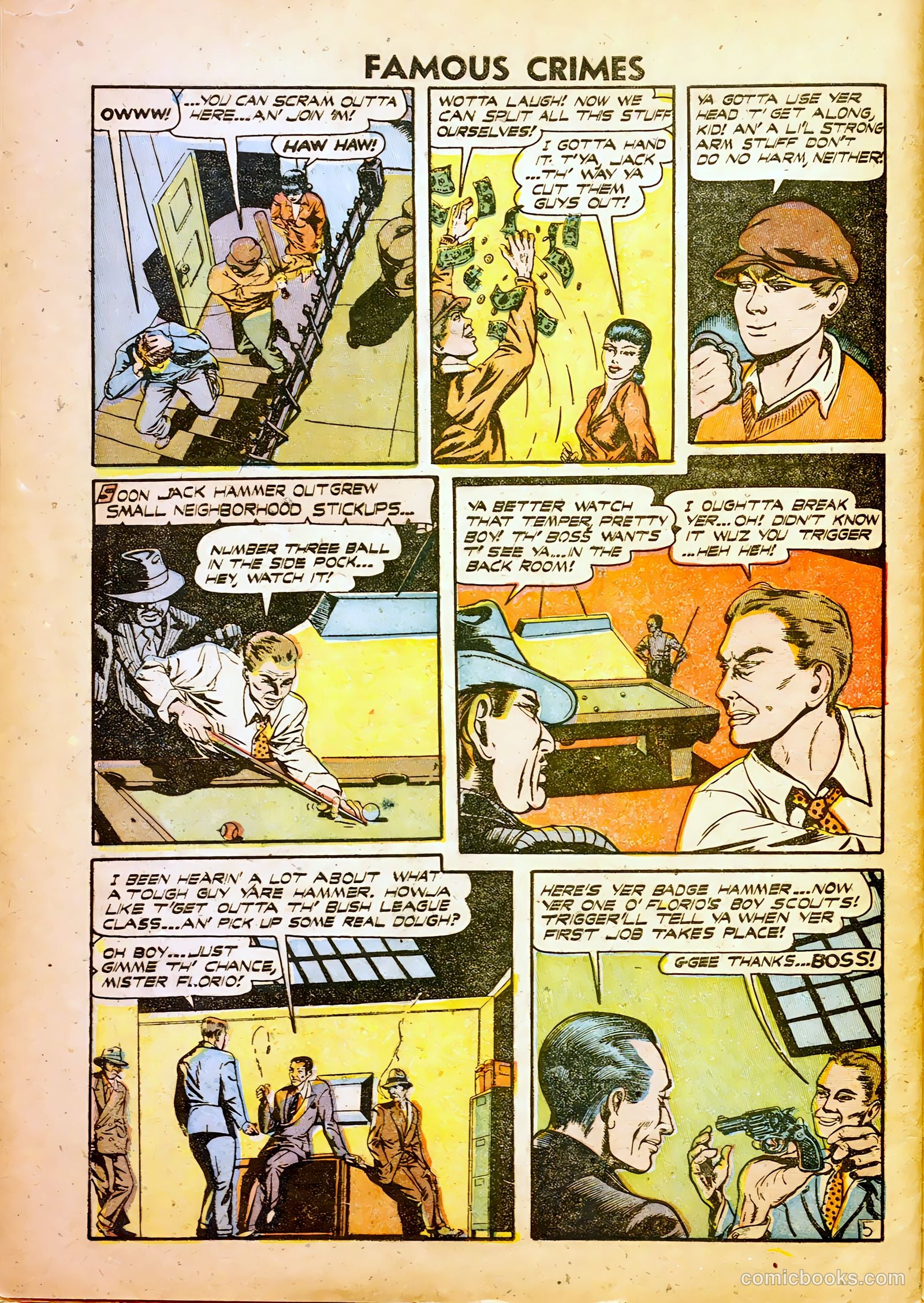 Famous Crimes #3 (1948) — page 28 of 37