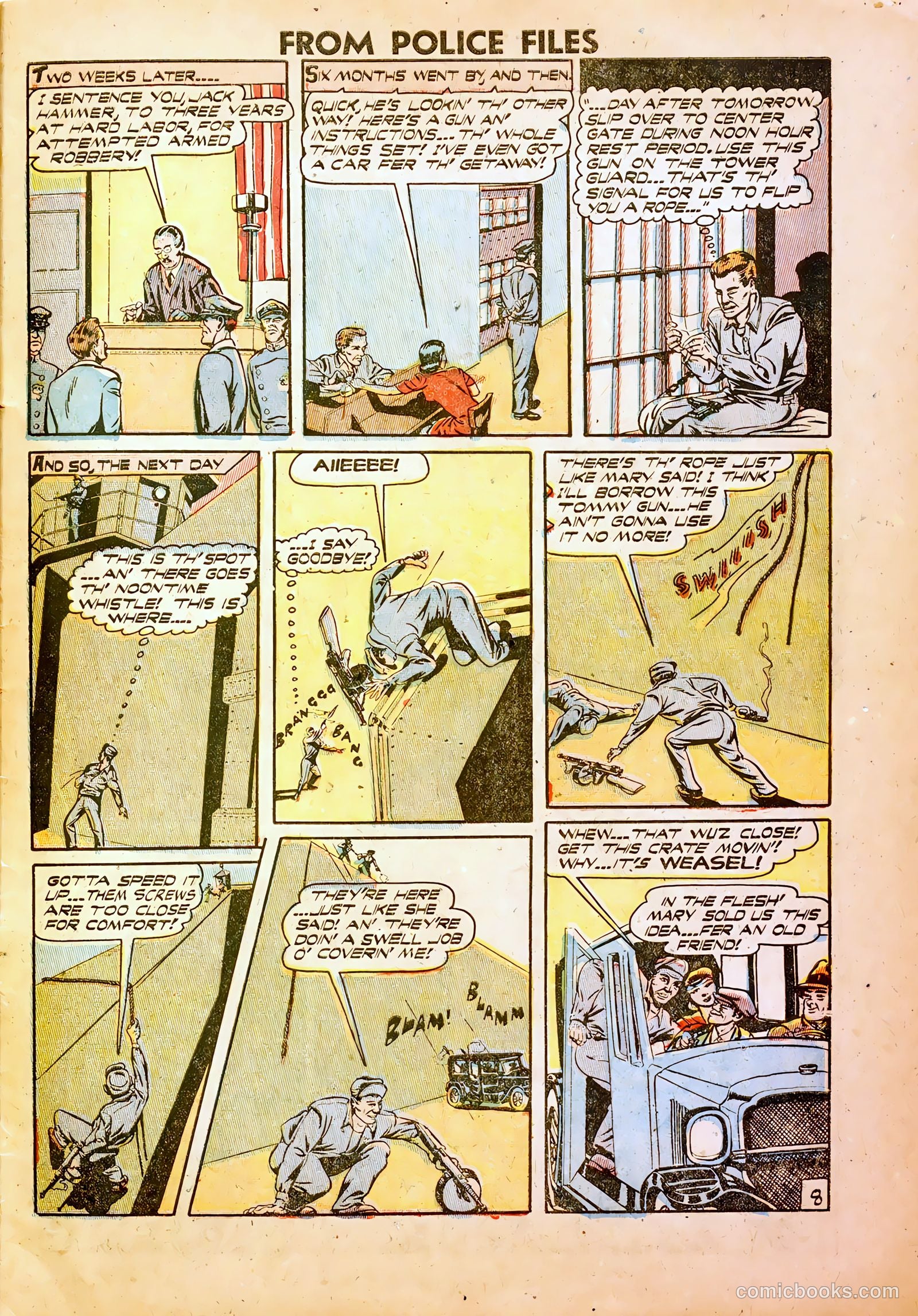 Famous Crimes #3 (1948) — page 31 of 37