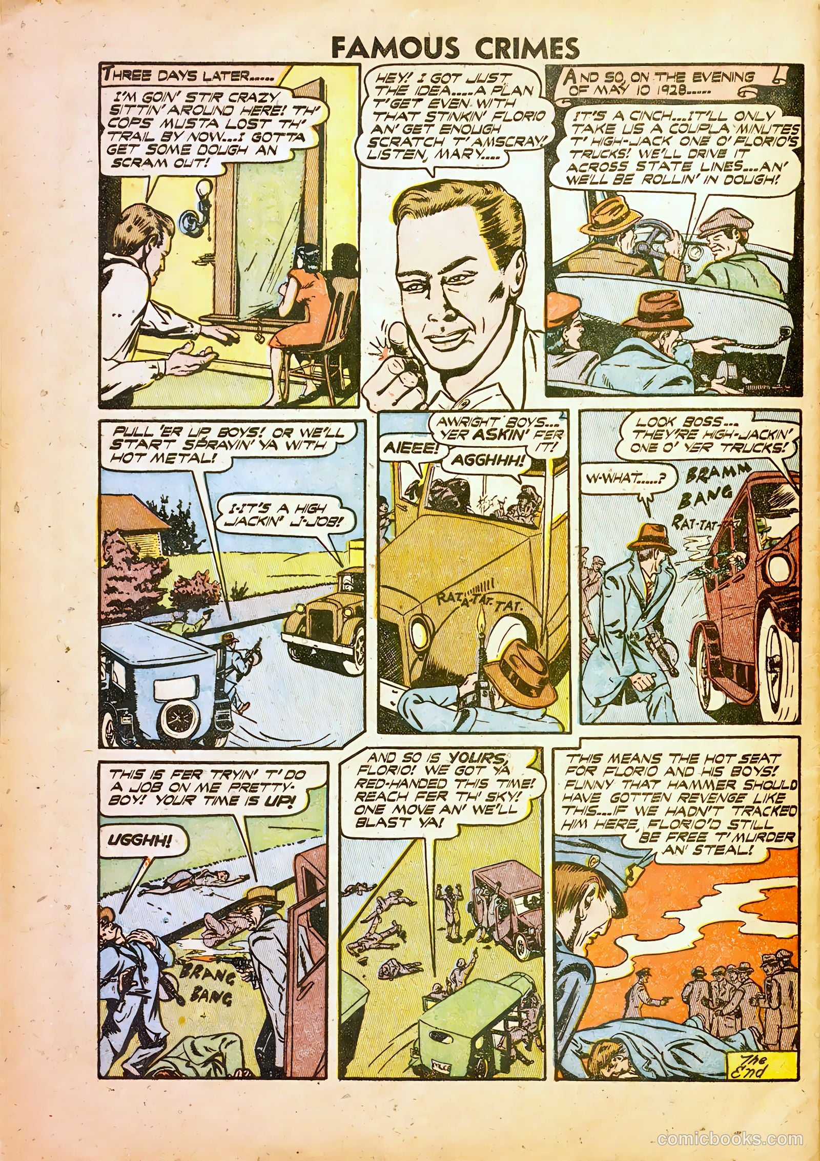 Famous Crimes #3 (1948) — page 32 of 37
