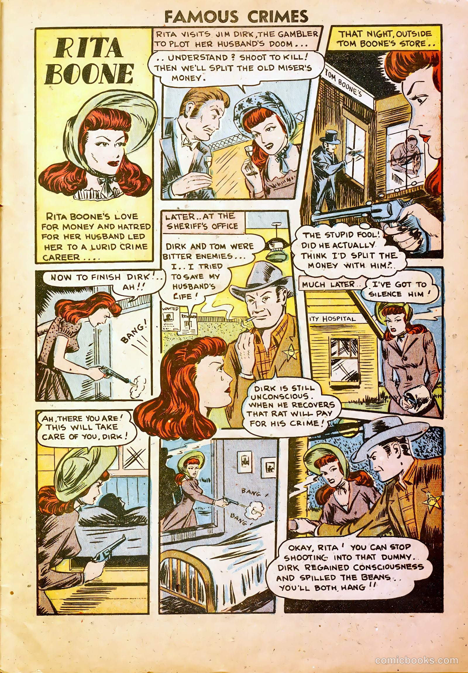 Famous Crimes #3 (1948) — page 33 of 37