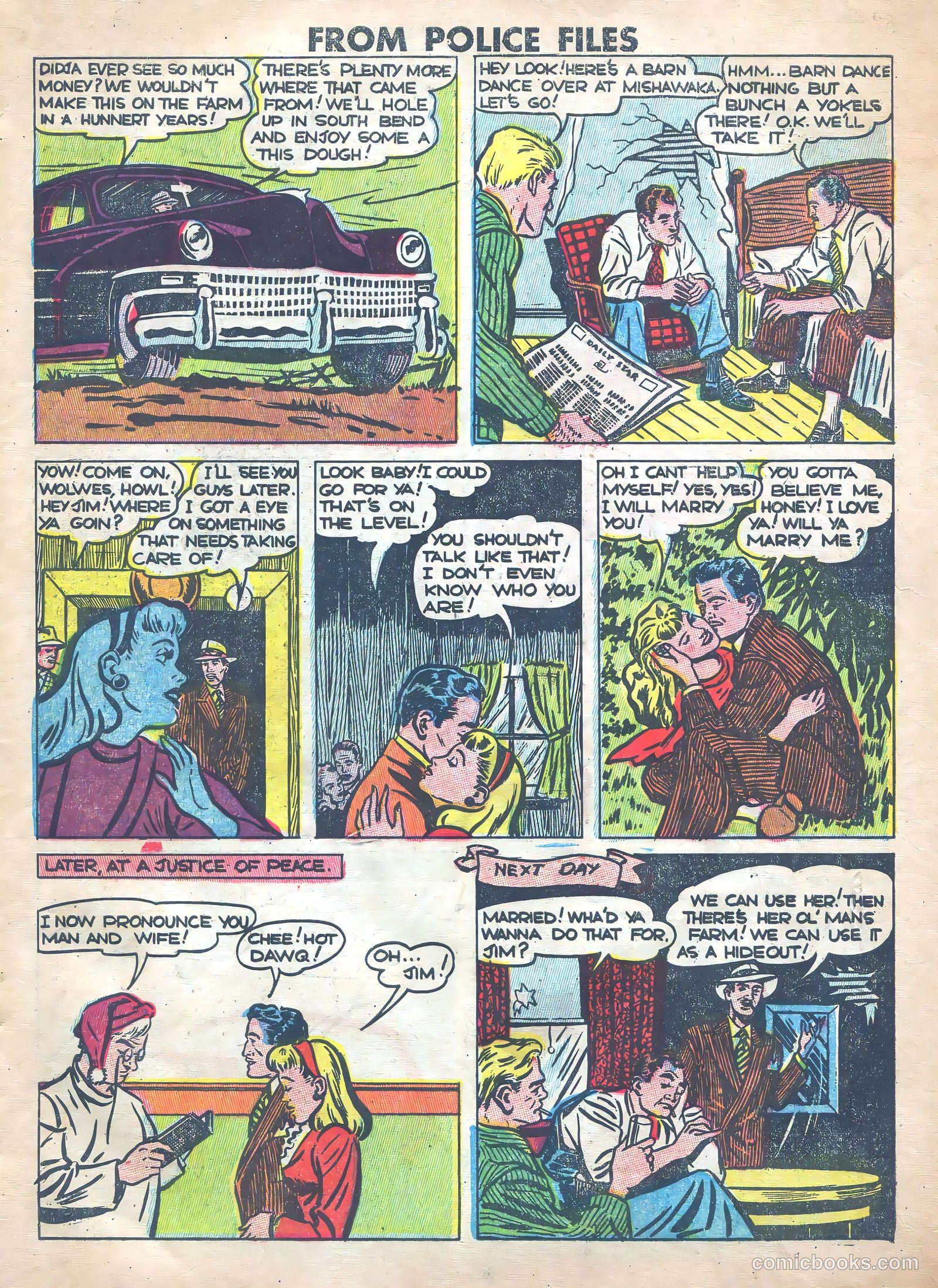 Famous Crimes #4 (1948) — page 3 of 36