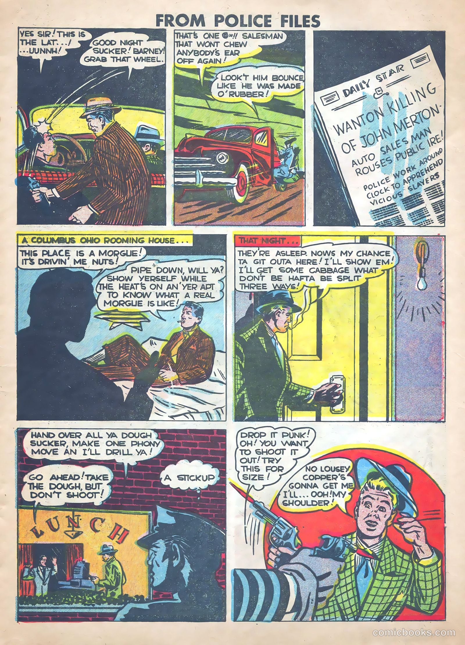 Famous Crimes #4 (1948) — page 5 of 36