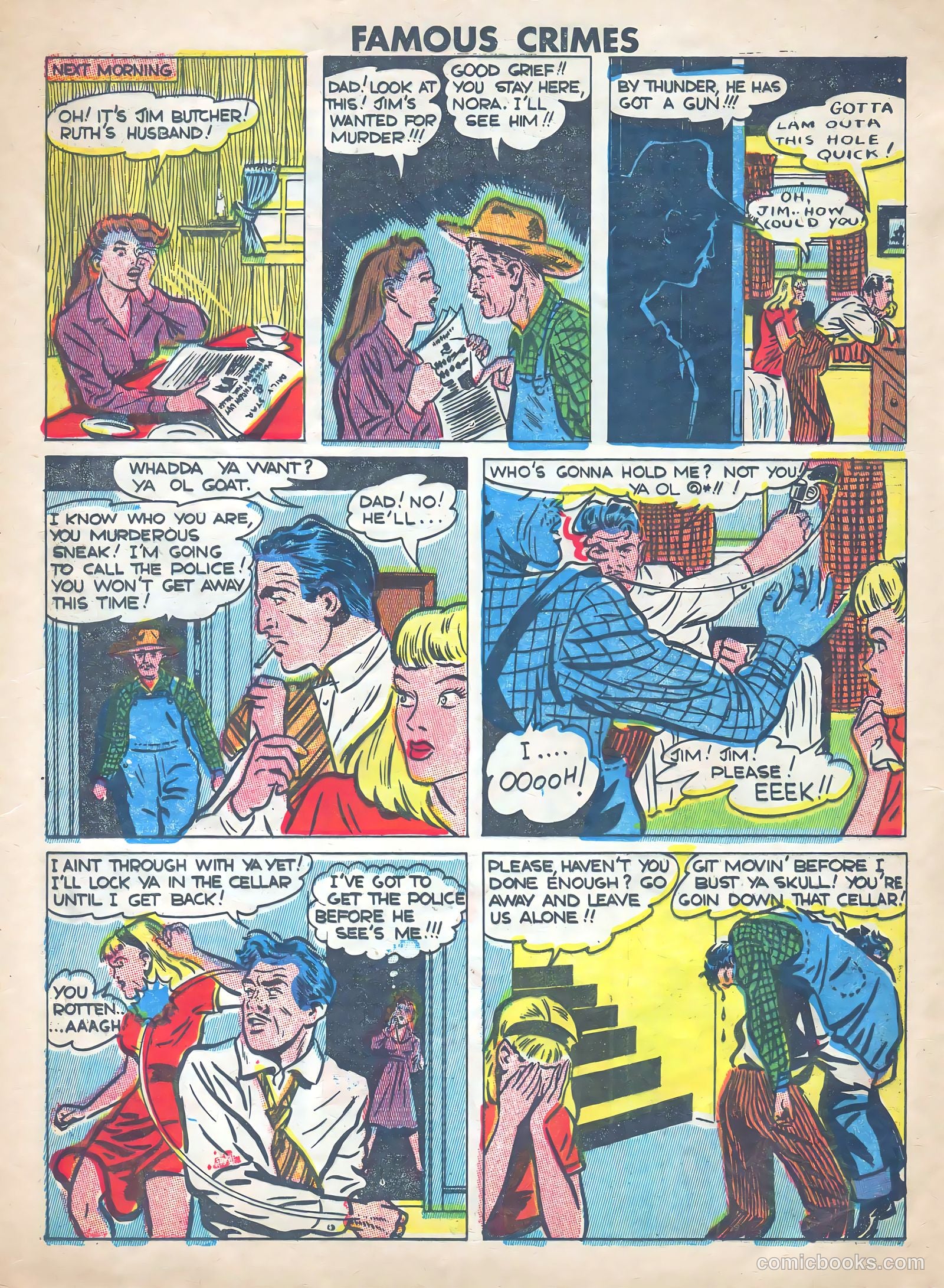 Famous Crimes #4 (1948) — page 8 of 36