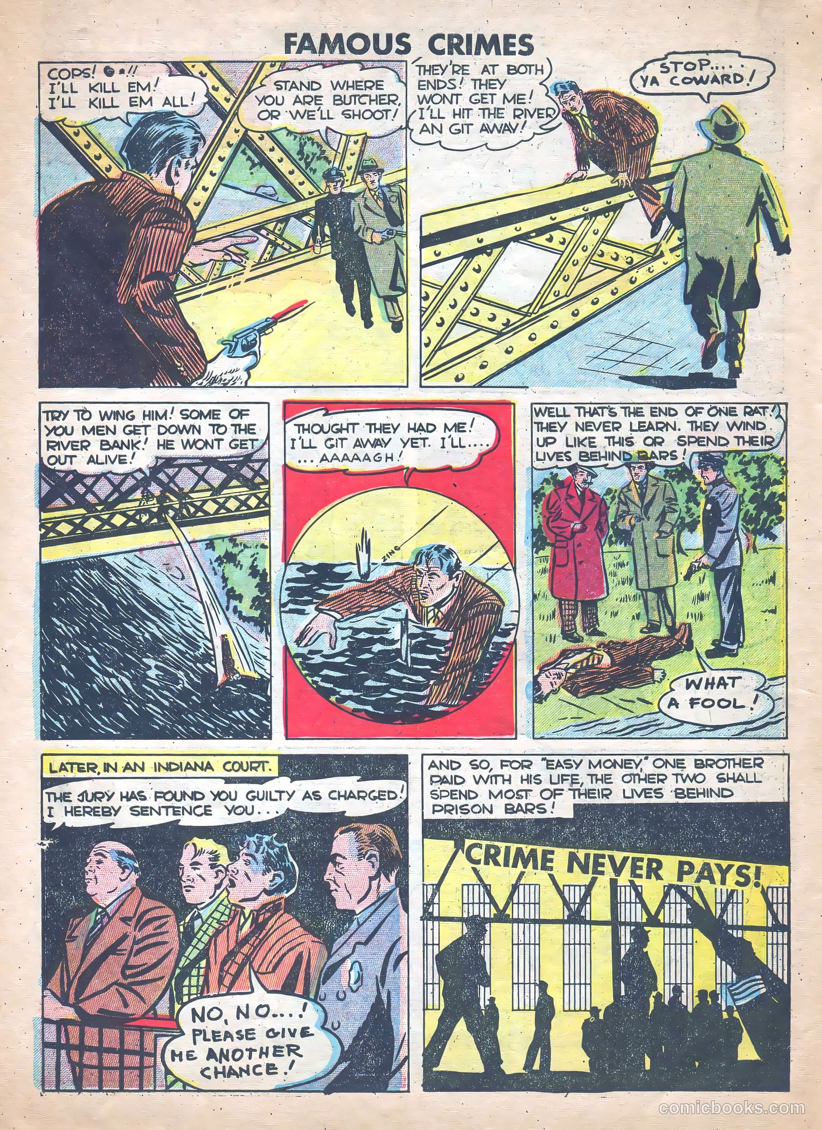 Famous Crimes #4 (1948) — page 10 of 36
