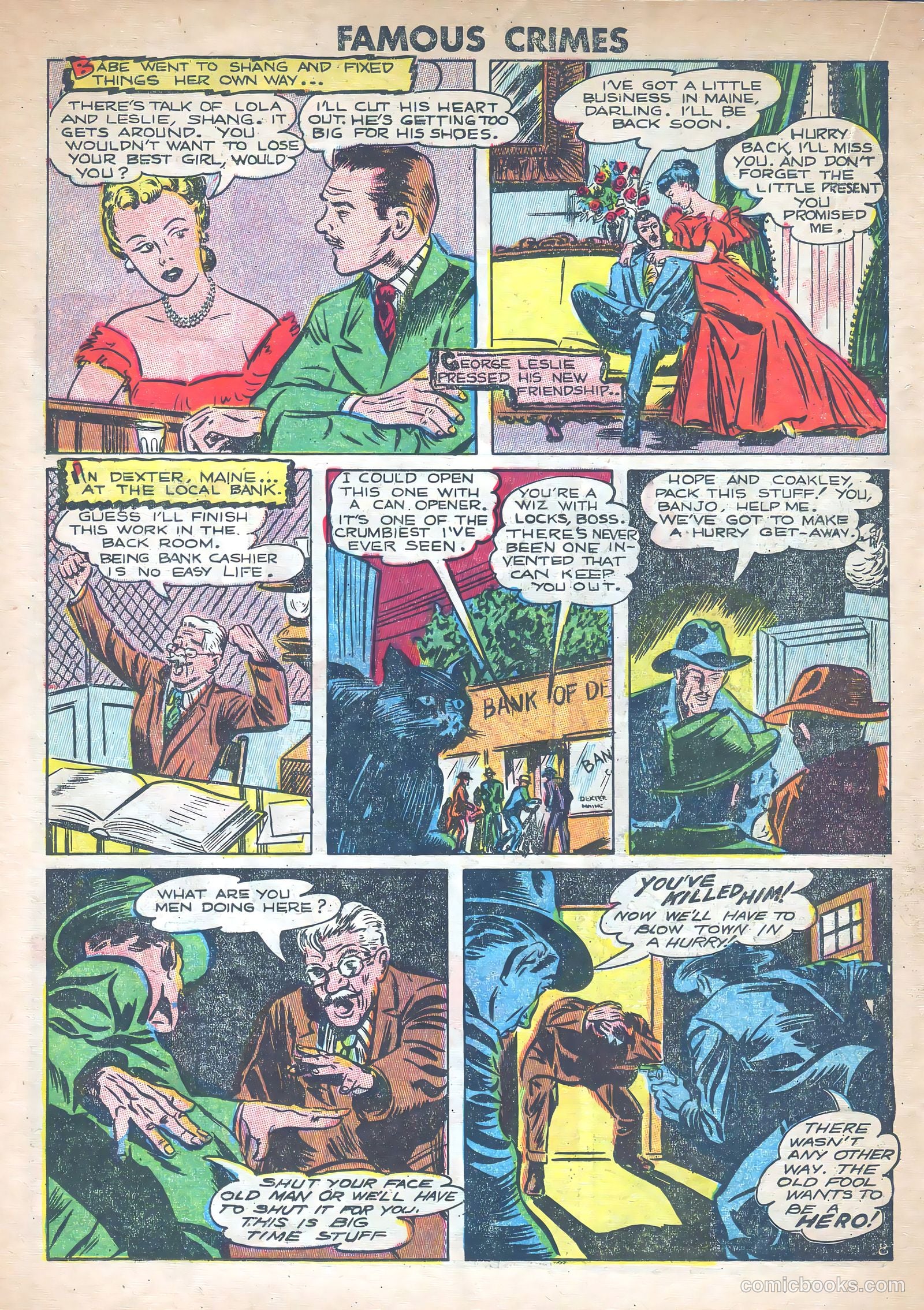 Famous Crimes #4 (1948) — page 18 of 36