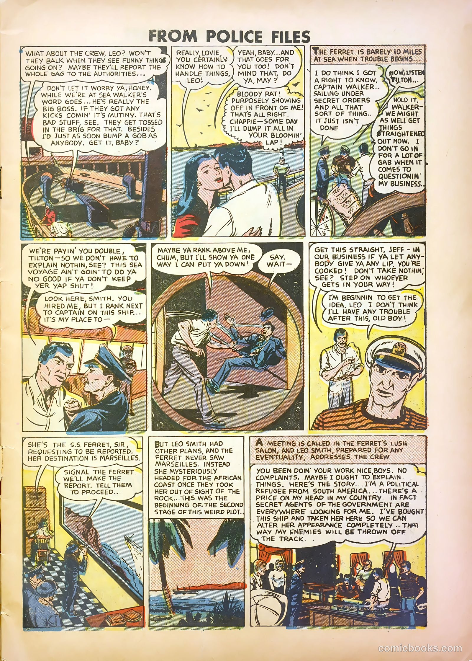 Famous Crimes #5 (1949) — page 5 of 36