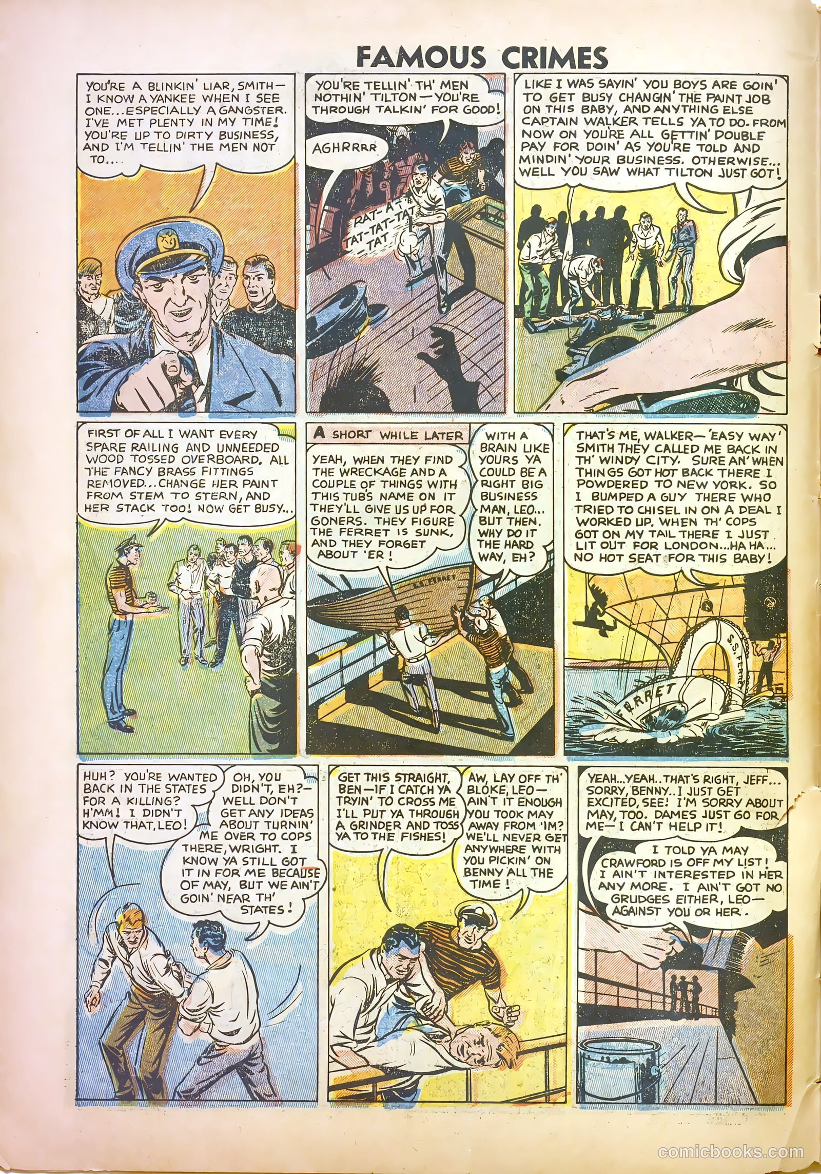 Famous Crimes #5 (1949) — page 6 of 36