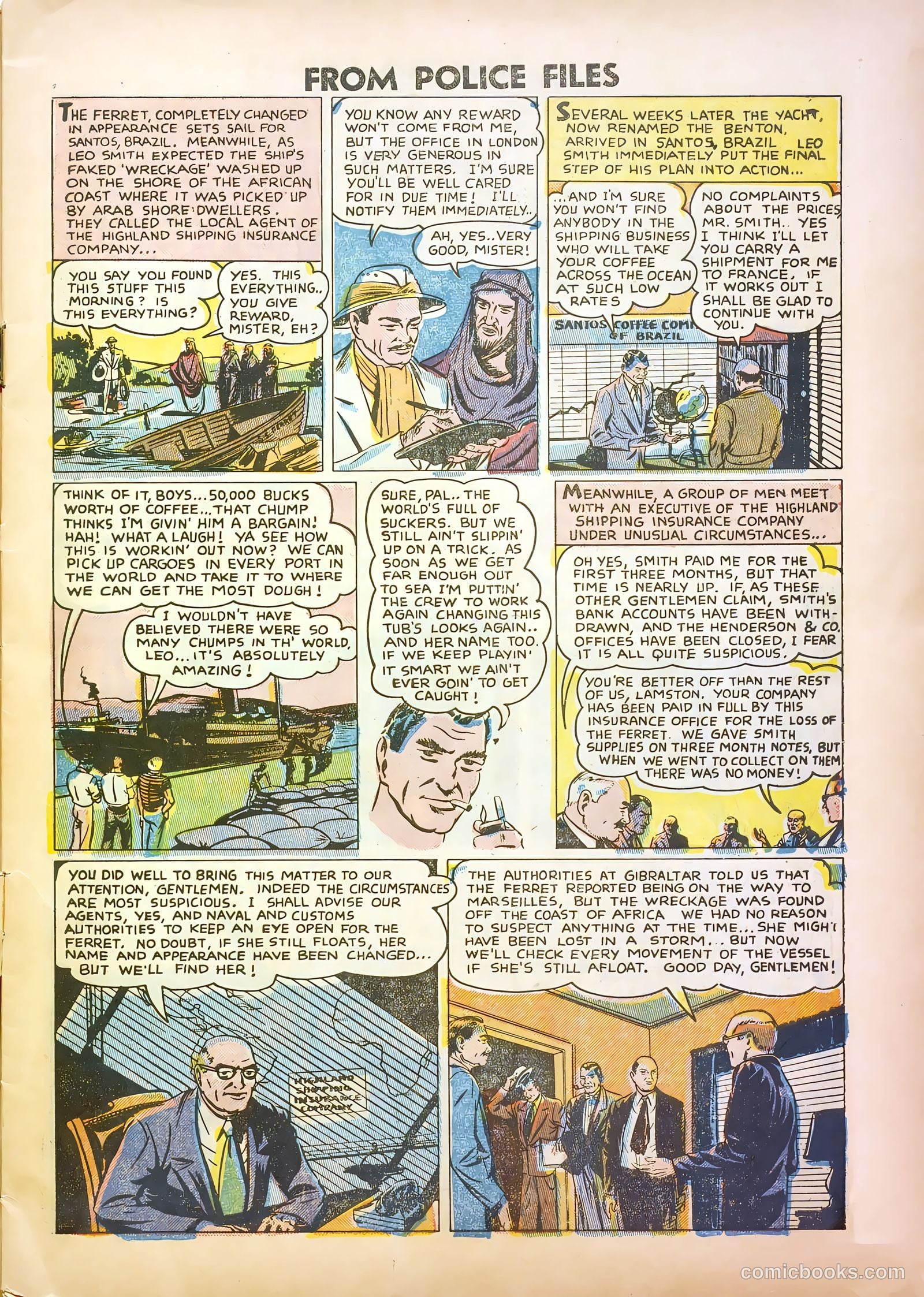 Famous Crimes #5 (1949) — page 7 of 36