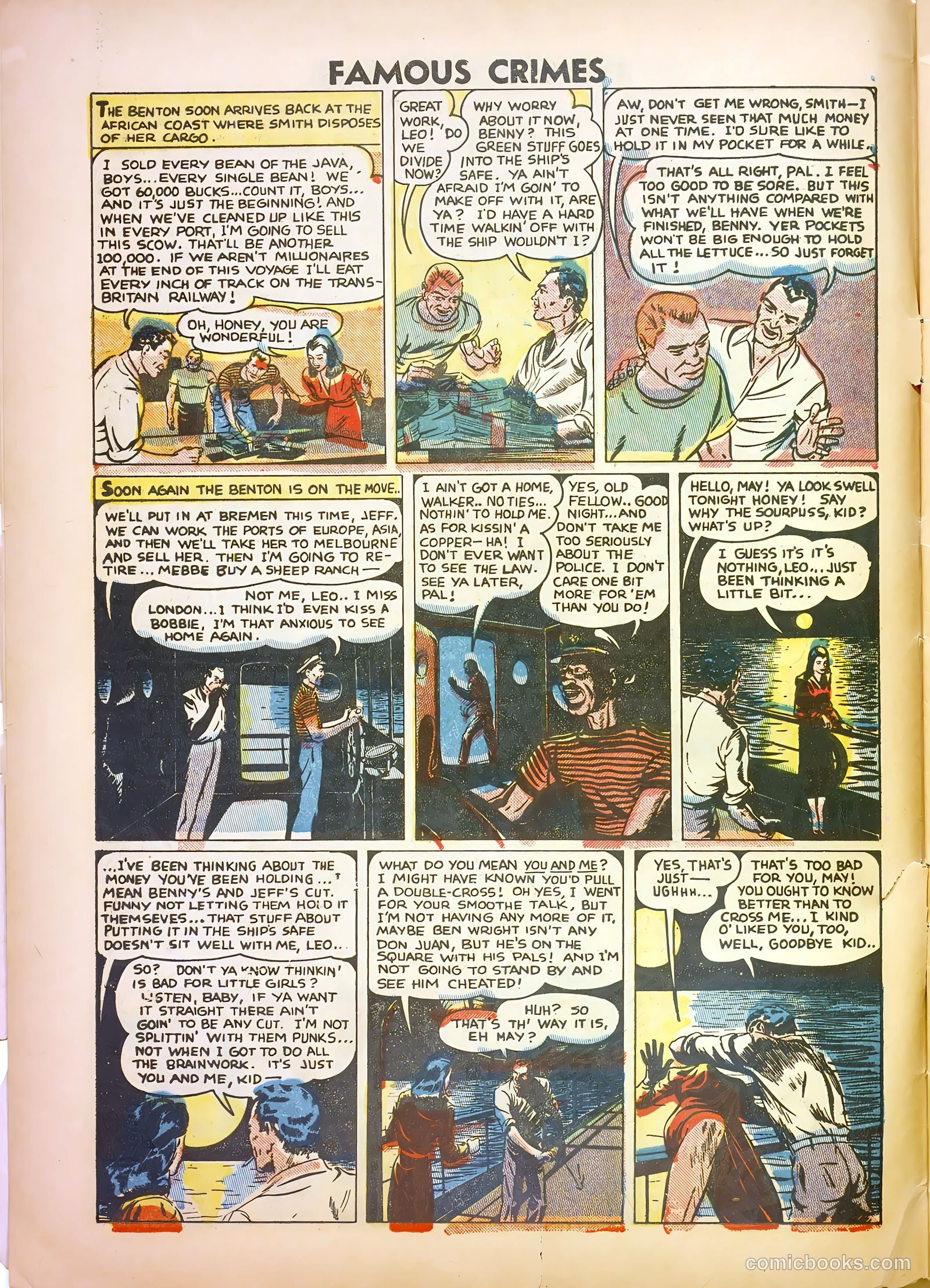 Famous Crimes #5 (1949) — page 8 of 36