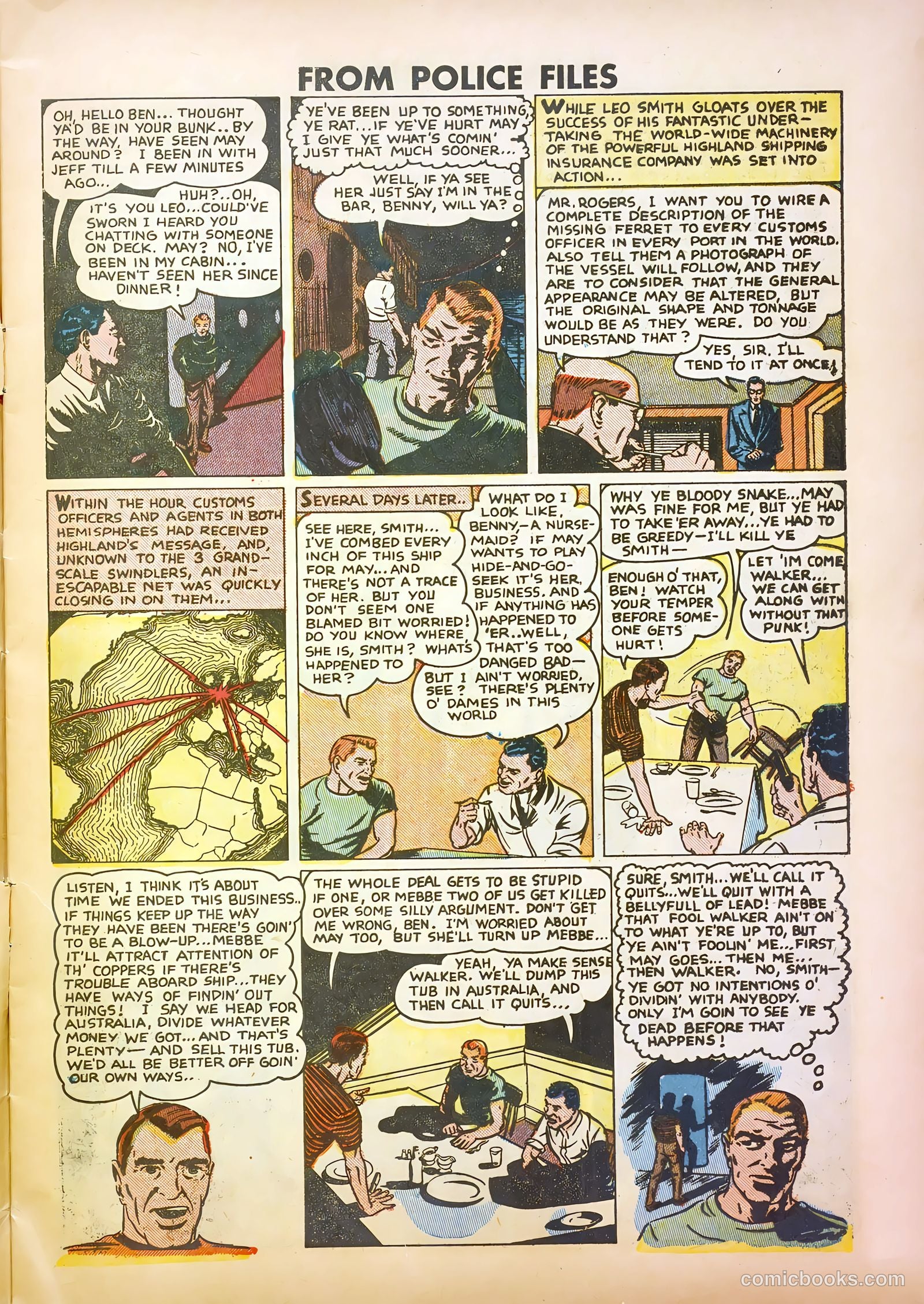 Famous Crimes #5 (1949) — page 9 of 36