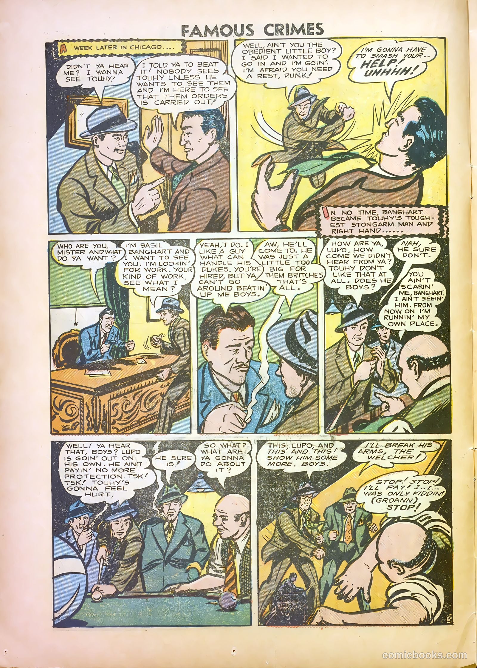Famous Crimes #5 (1949) — page 14 of 36