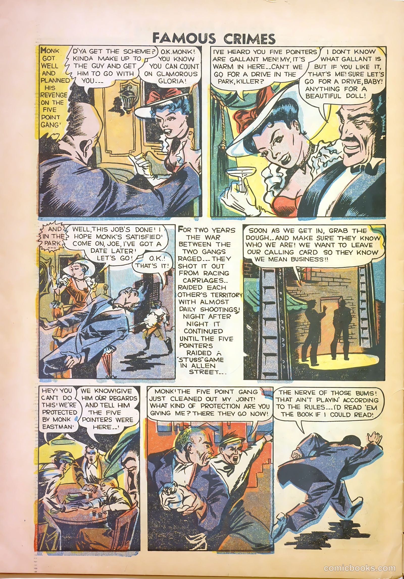 Famous Crimes #5 (1949) — page 30 of 36