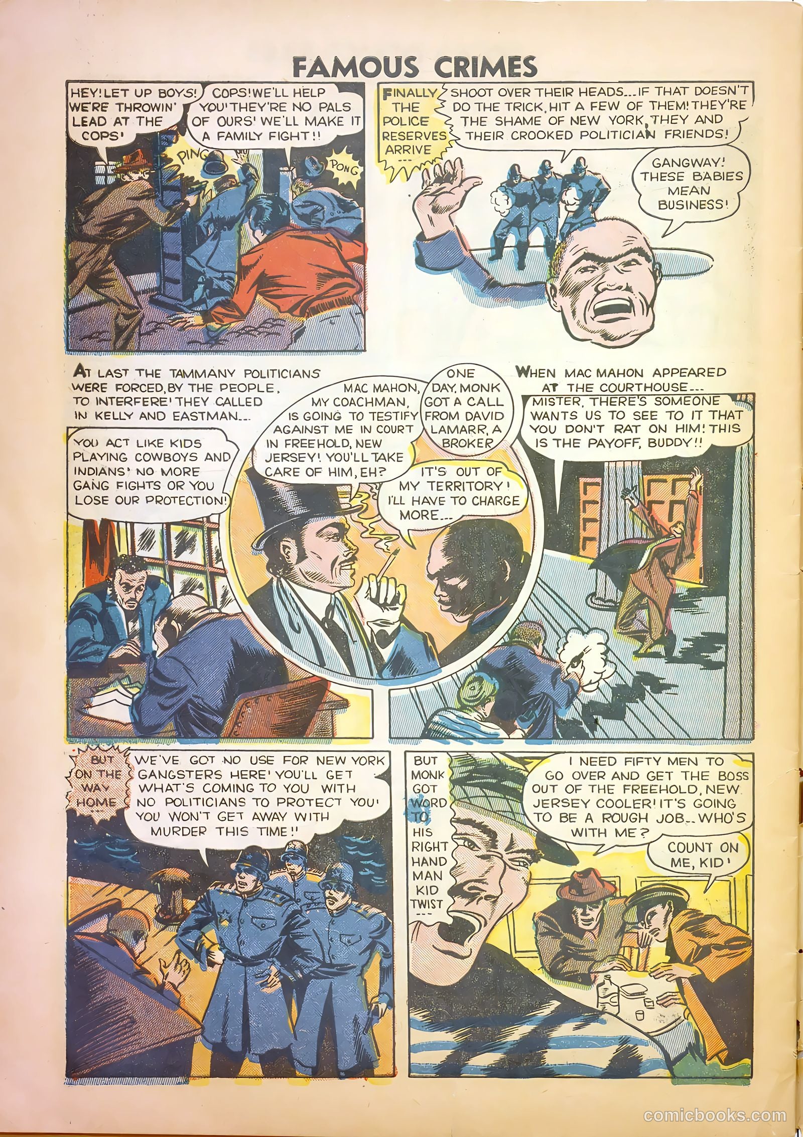 Famous Crimes #5 (1949) — page 32 of 36