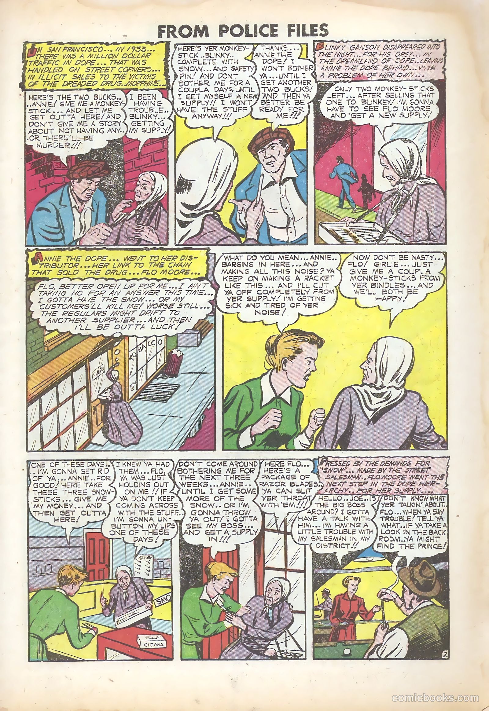 Famous Crimes #51 (1954) — page 3 of 36
