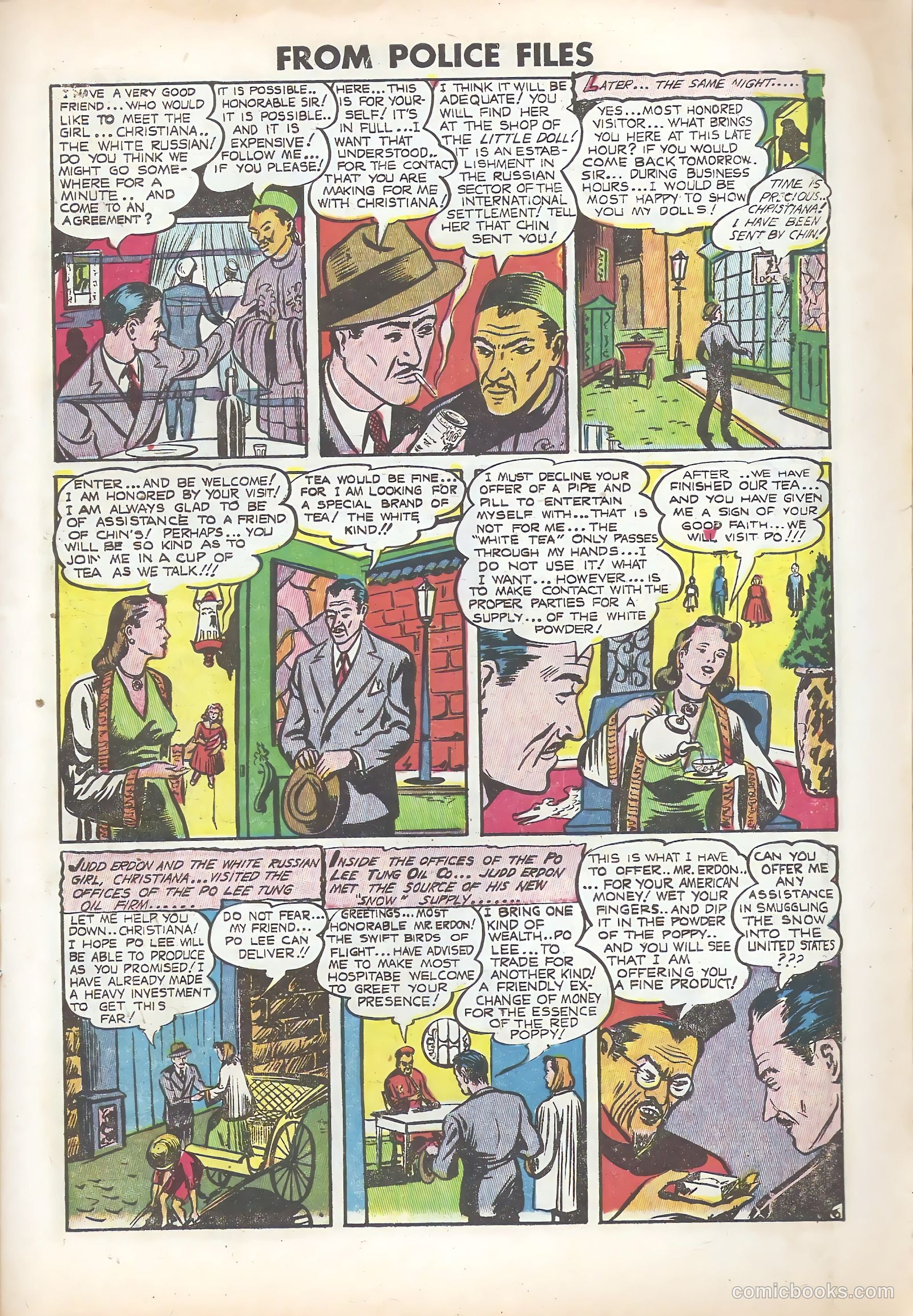 Famous Crimes #51 (1954) — page 7 of 36