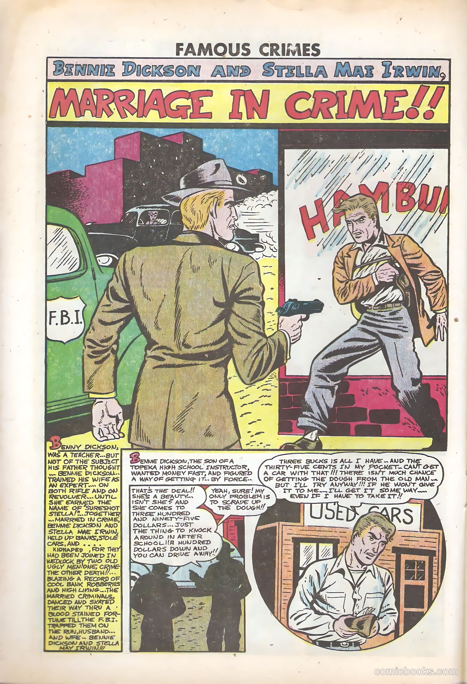 Famous Crimes #51 (1954) — page 12 of 36