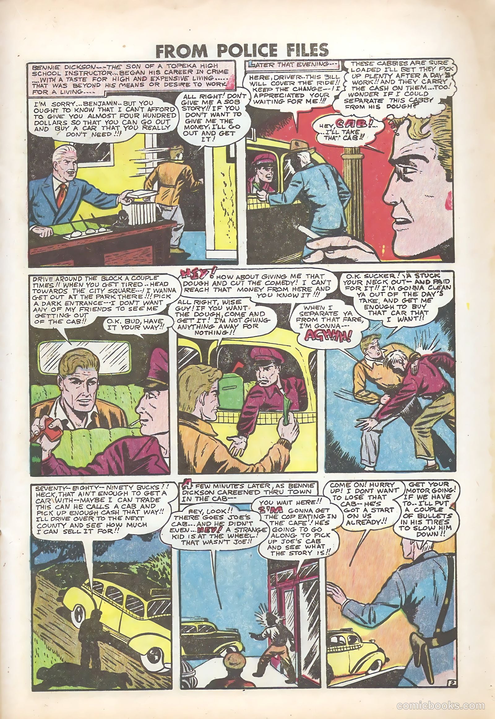 Famous Crimes #51 (1954) — page 13 of 36