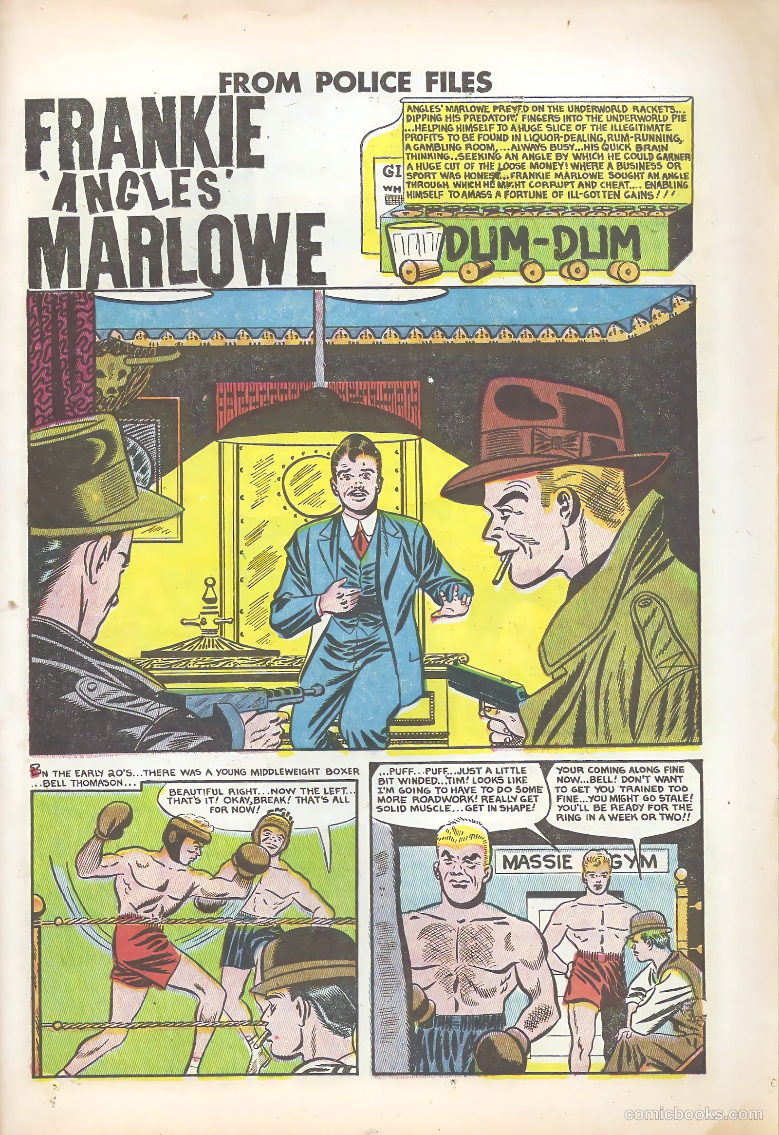 Famous Crimes #51 (1954) — page 23 of 36