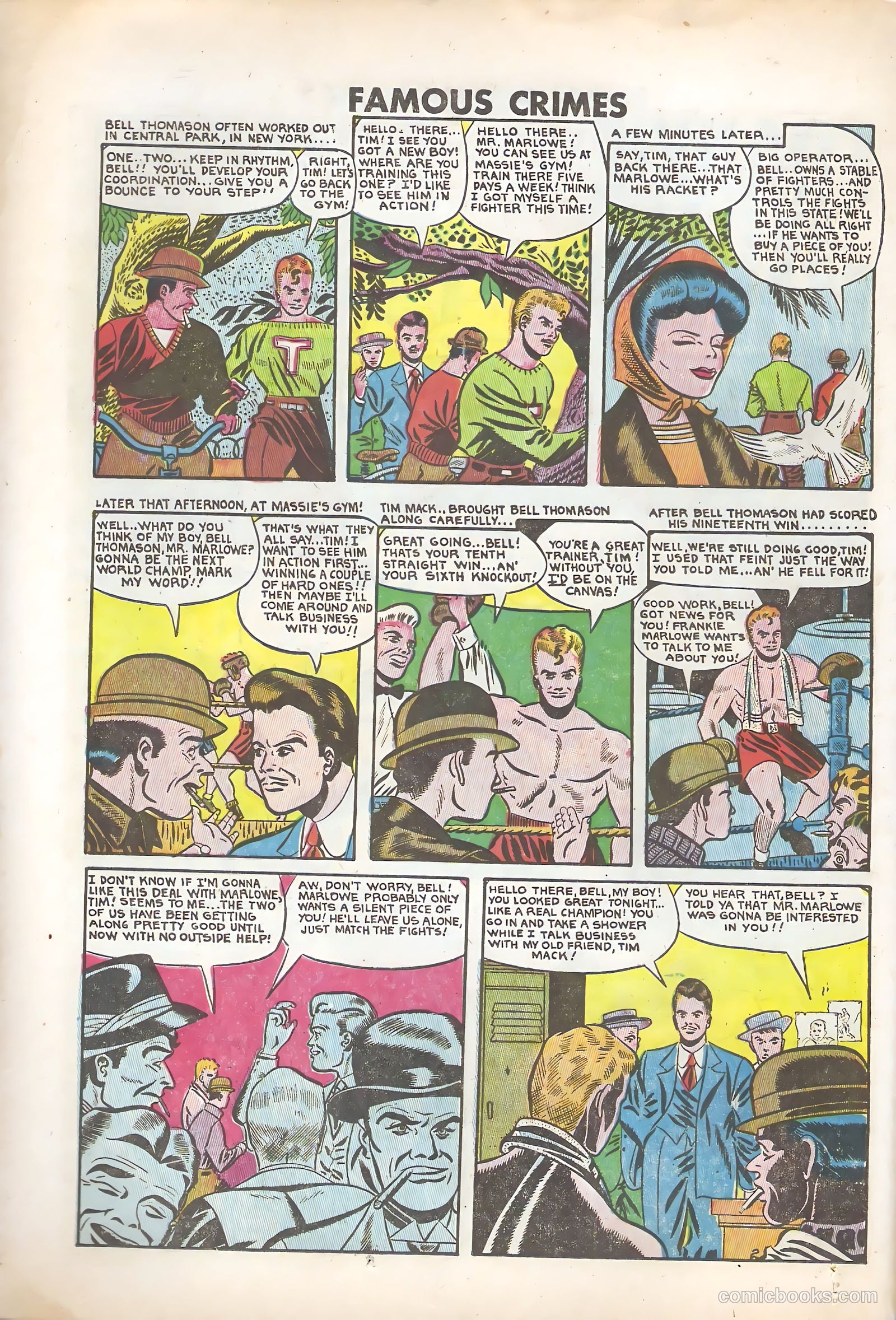 Famous Crimes #51 (1954) — page 24 of 36