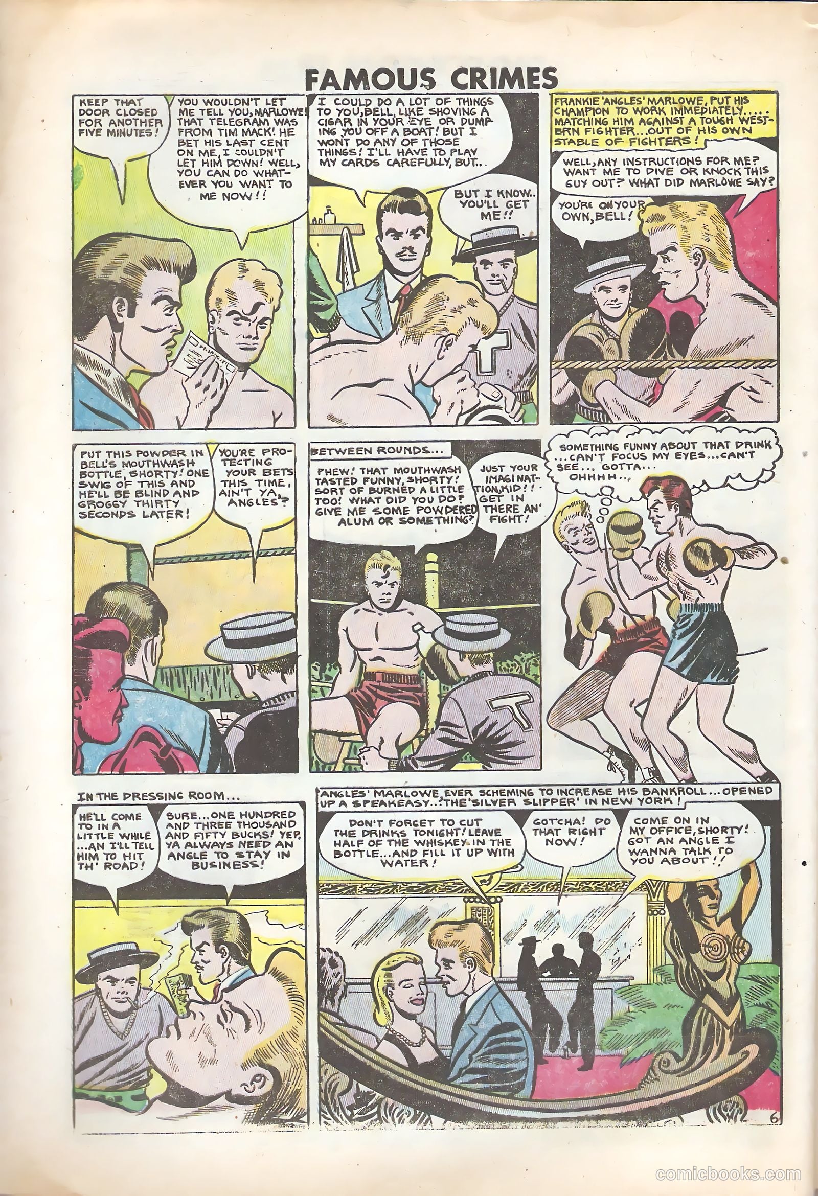 Famous Crimes #51 (1954) — page 28 of 36