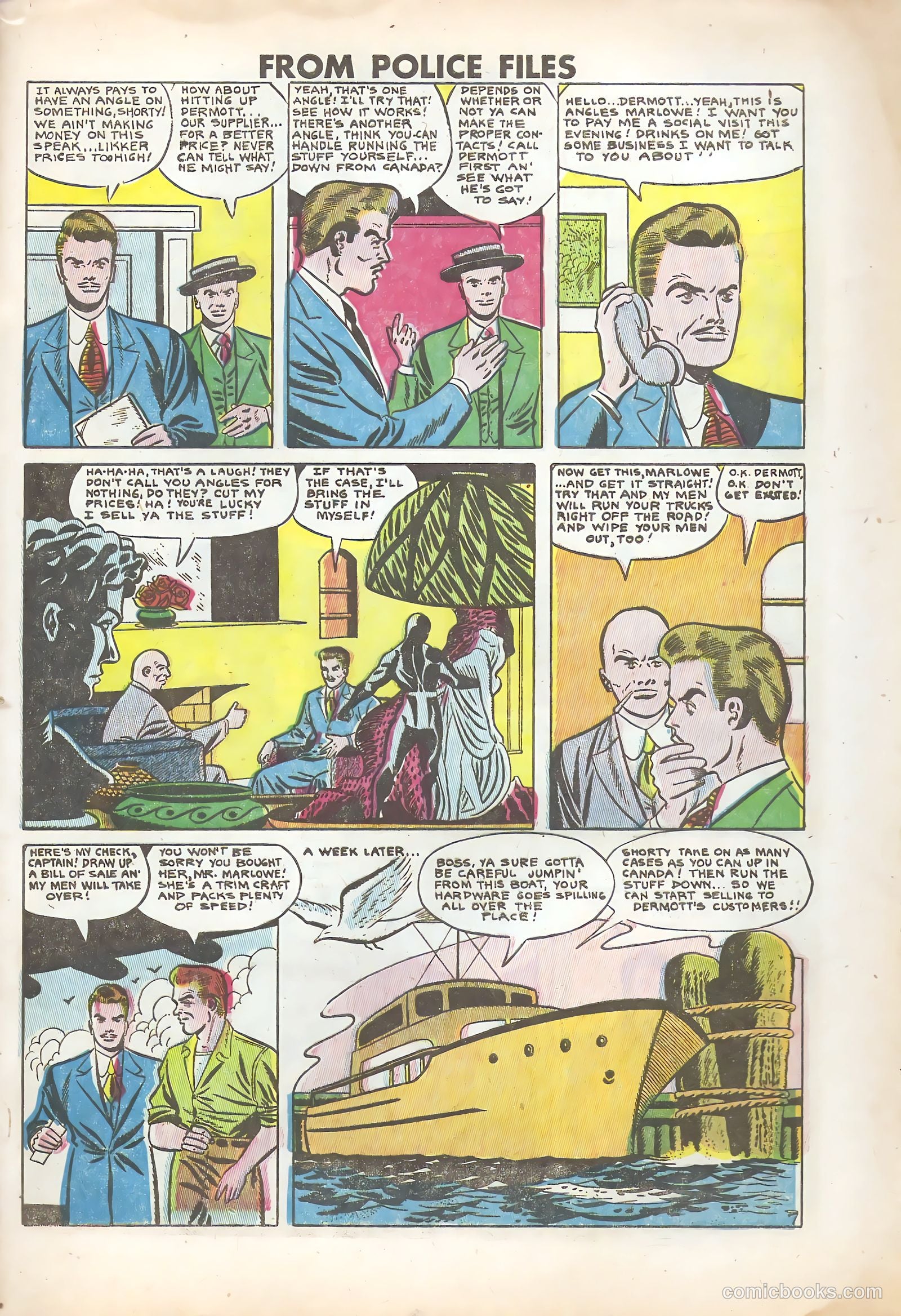 Famous Crimes #51 (1954) — page 29 of 36