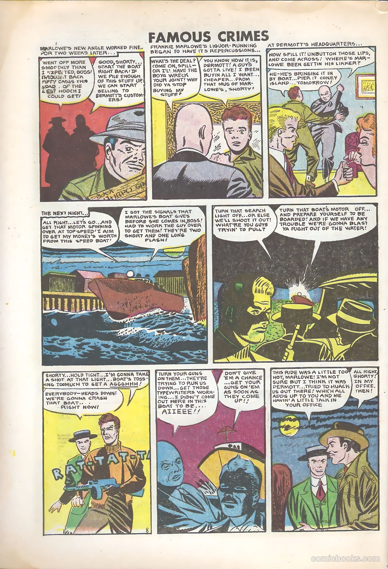 Famous Crimes #51 (1954) — page 30 of 36