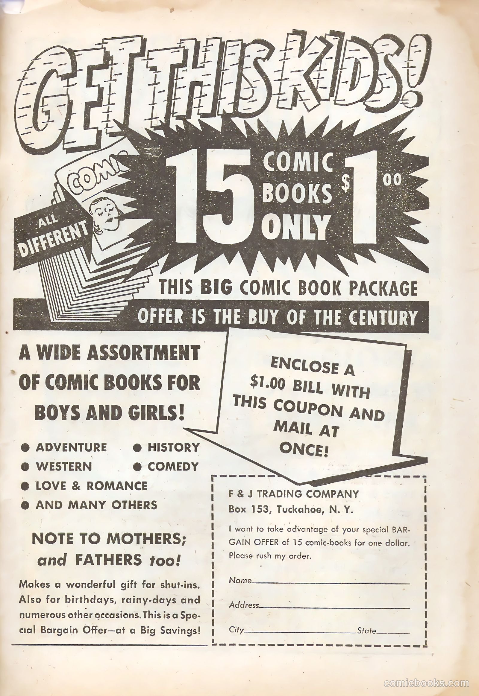 Famous Crimes #51 (1954) — page 33 of 36