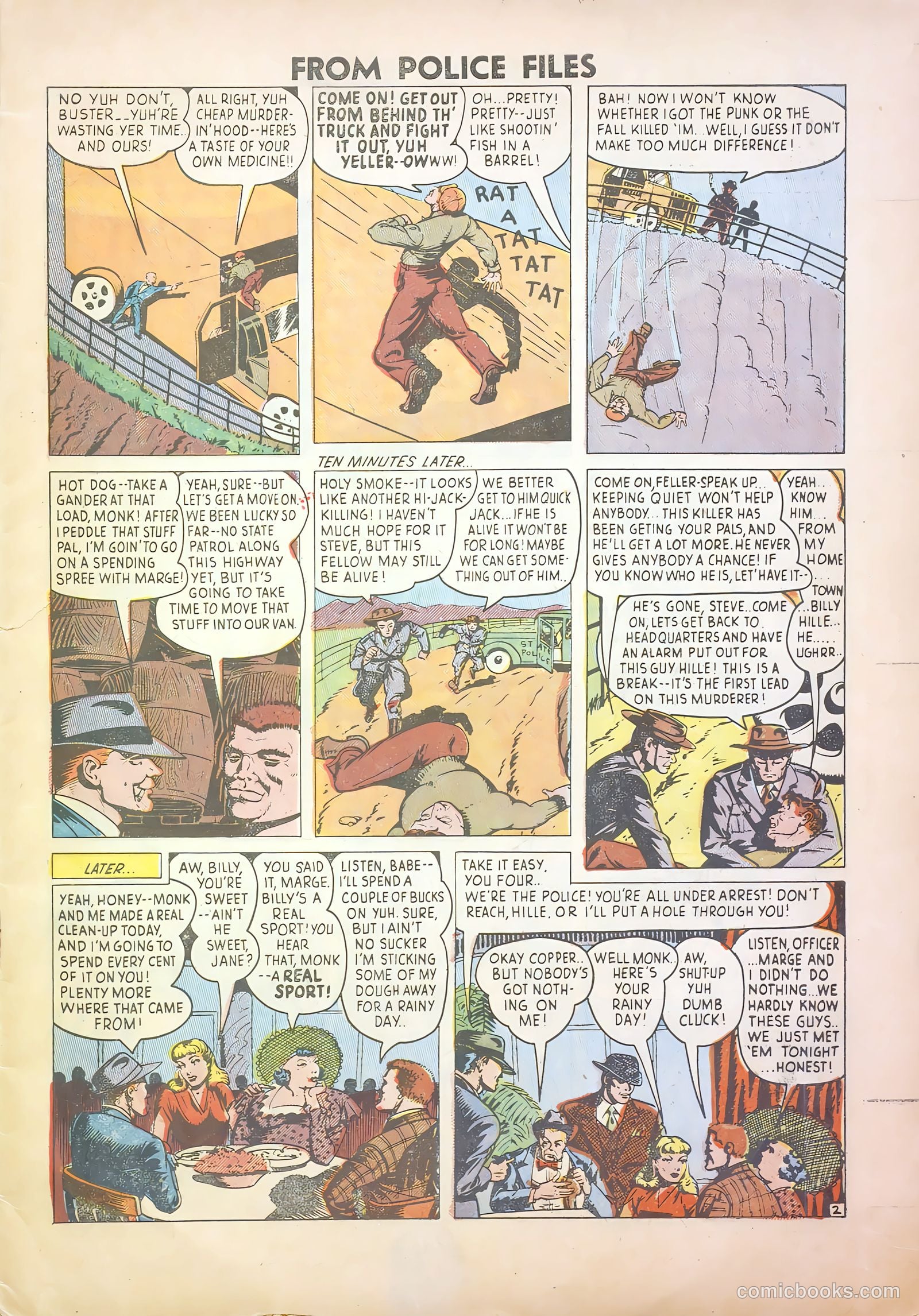 Famous Crimes #6 (1949) — page 3 of 36