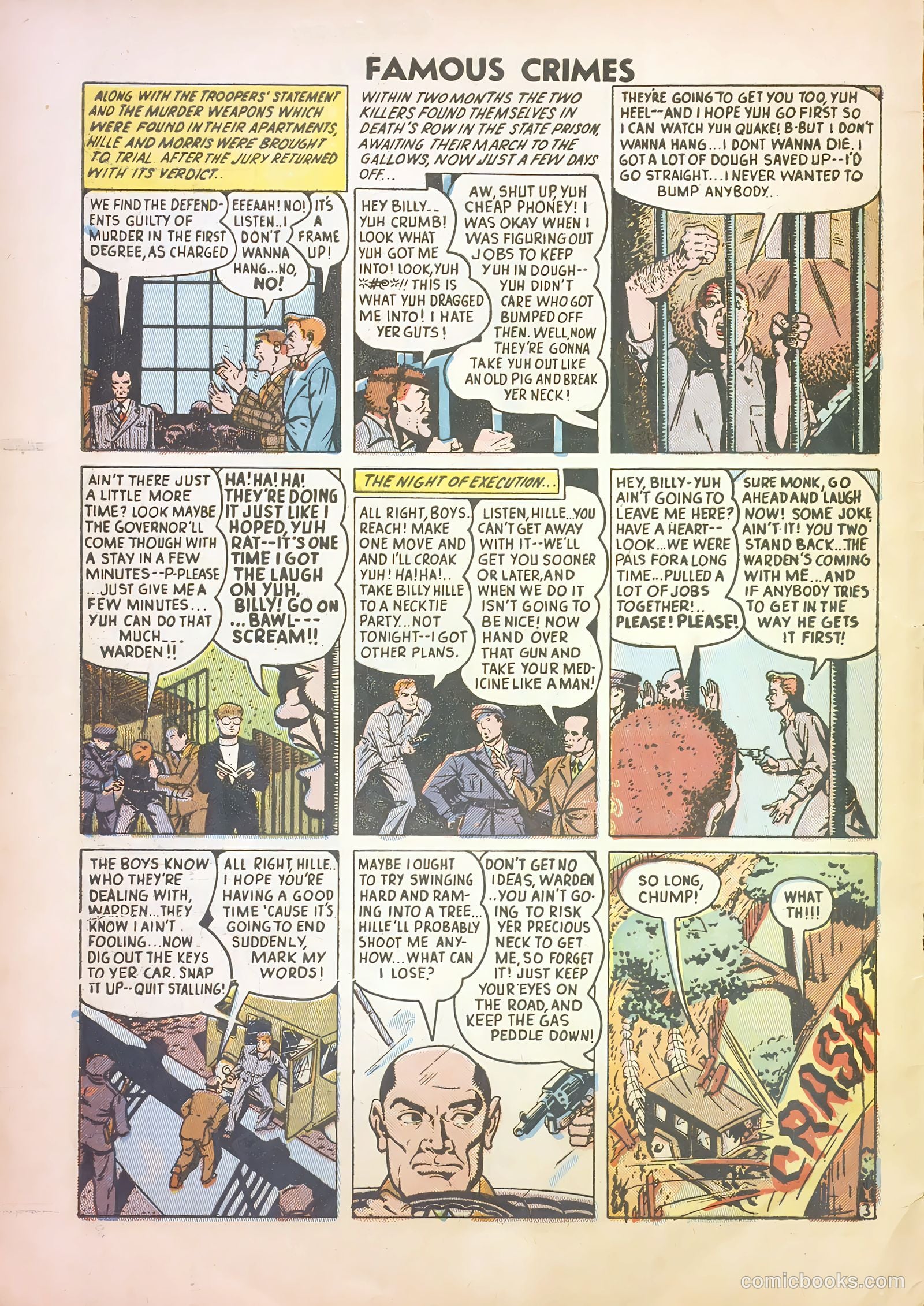 Famous Crimes #6 (1949) — page 4 of 36
