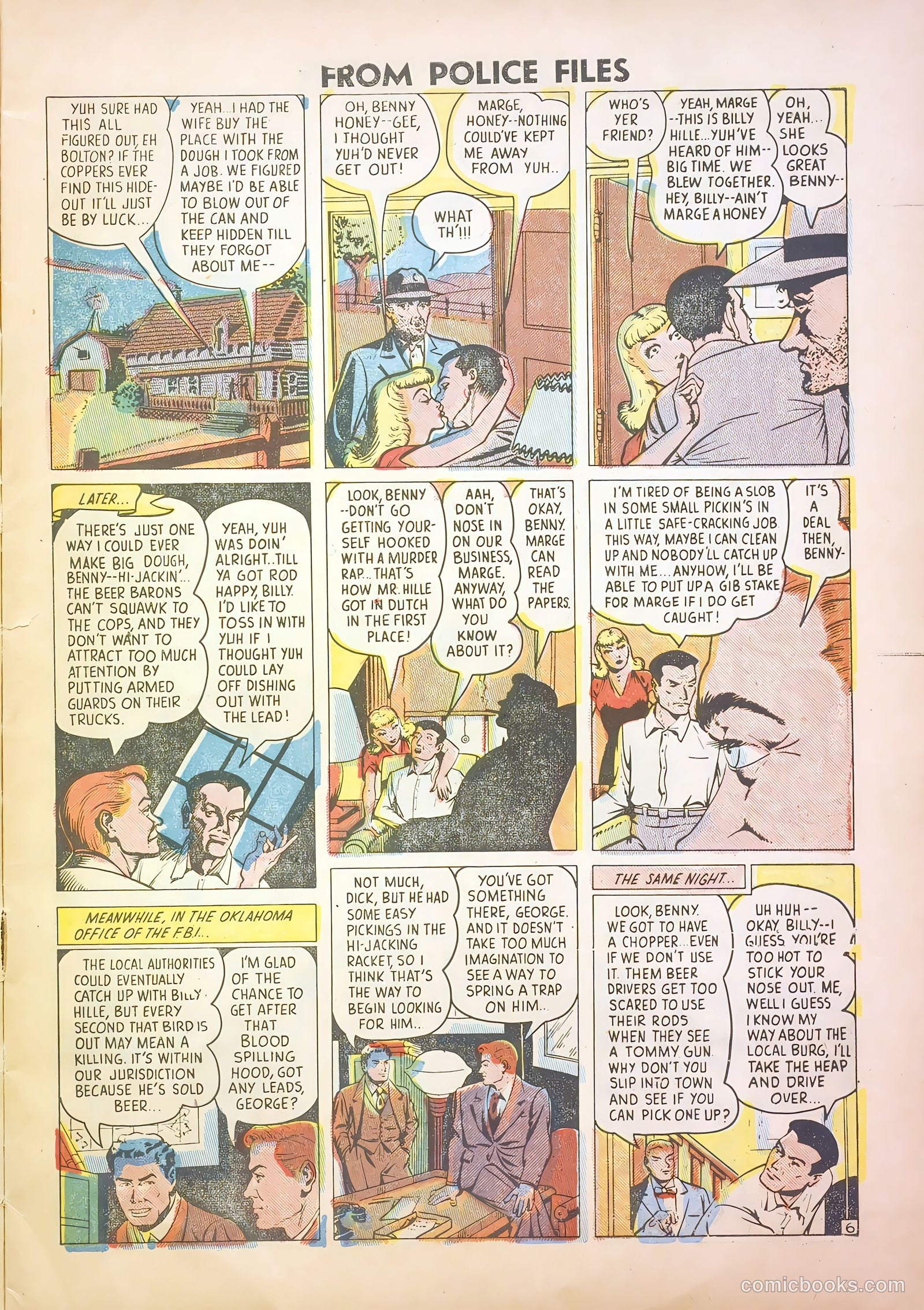 Famous Crimes #6 (1949) — page 7 of 36