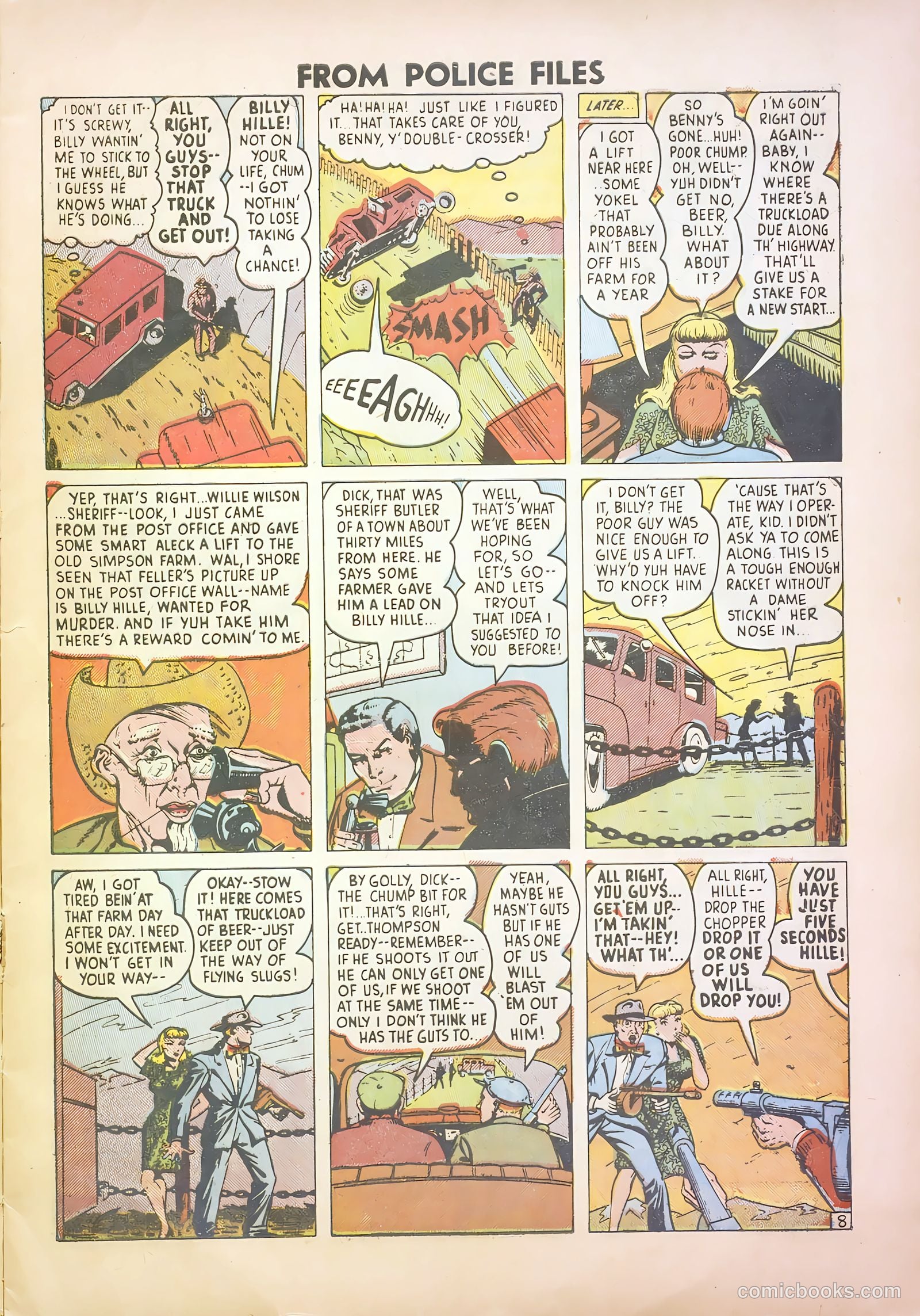 Famous Crimes #6 (1949) — page 9 of 36