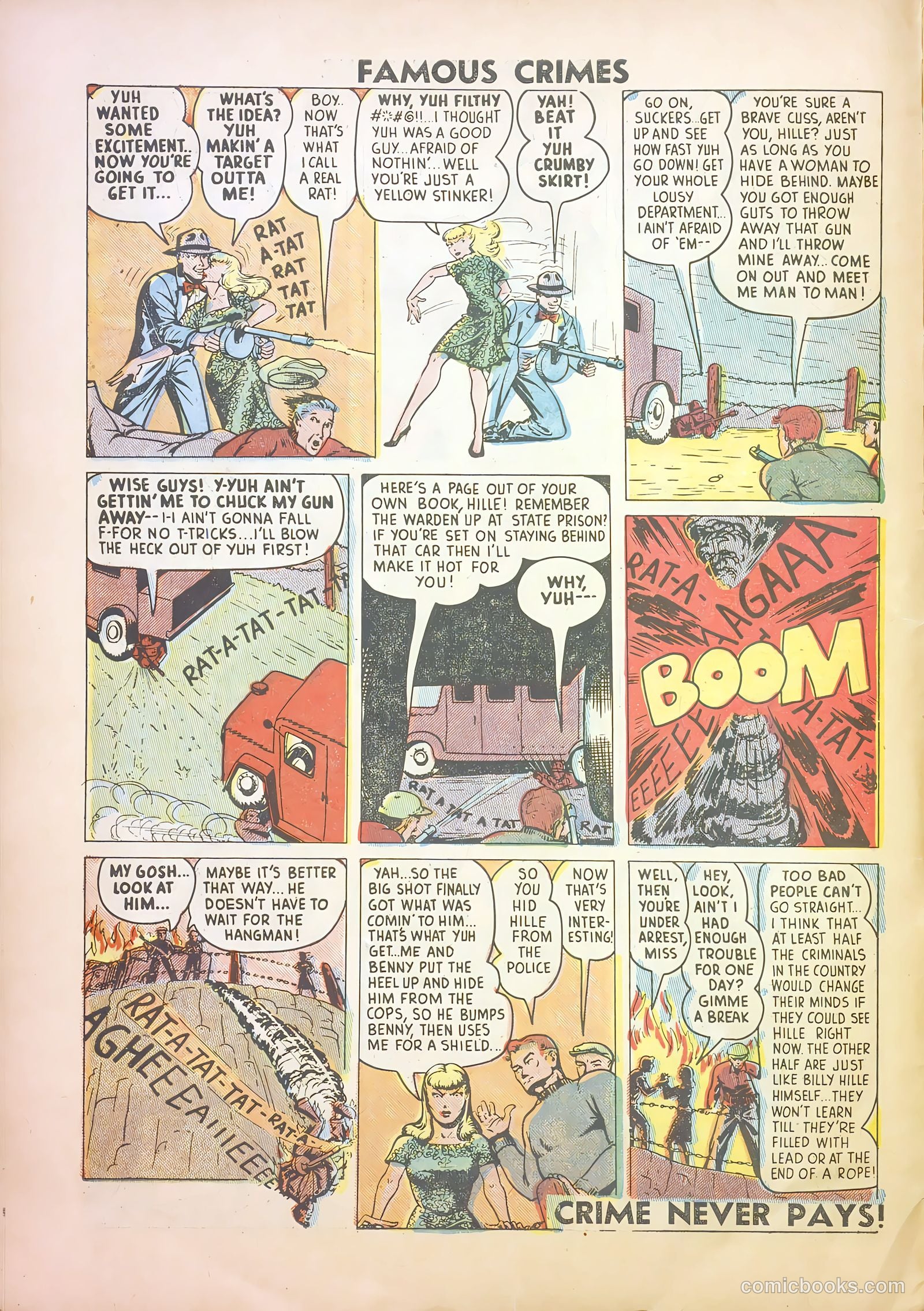 Famous Crimes #6 (1949) — page 10 of 36