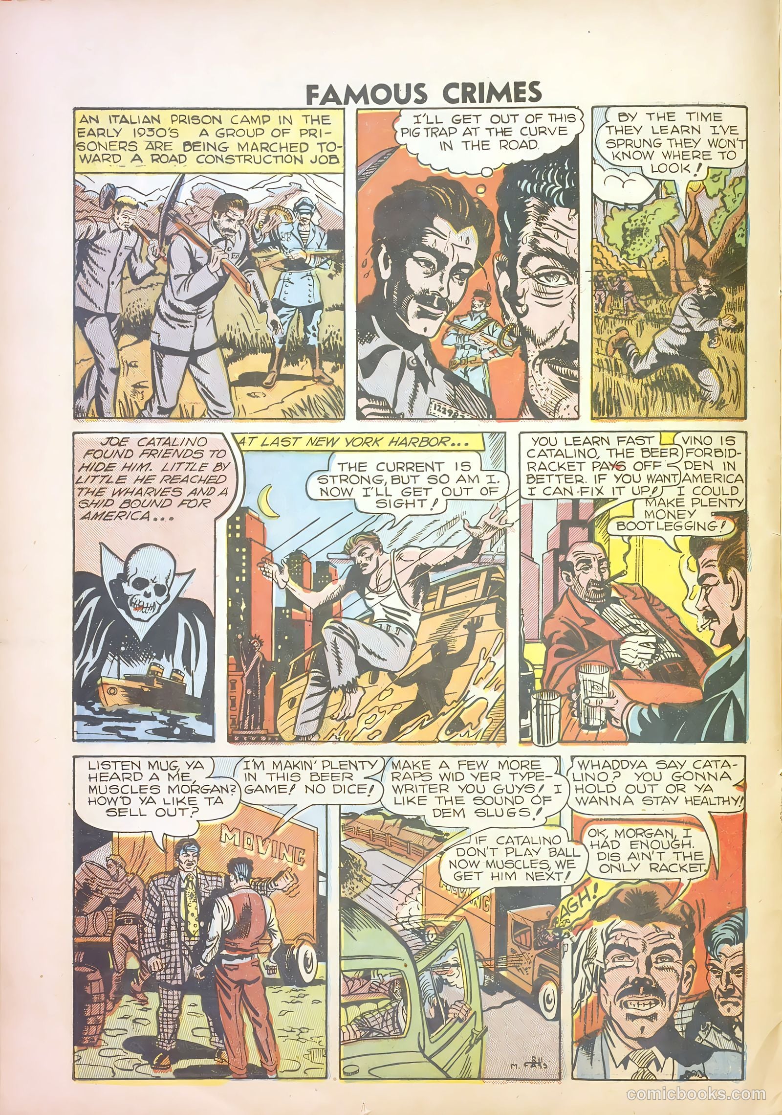 Famous Crimes #6 (1949) — page 12 of 36