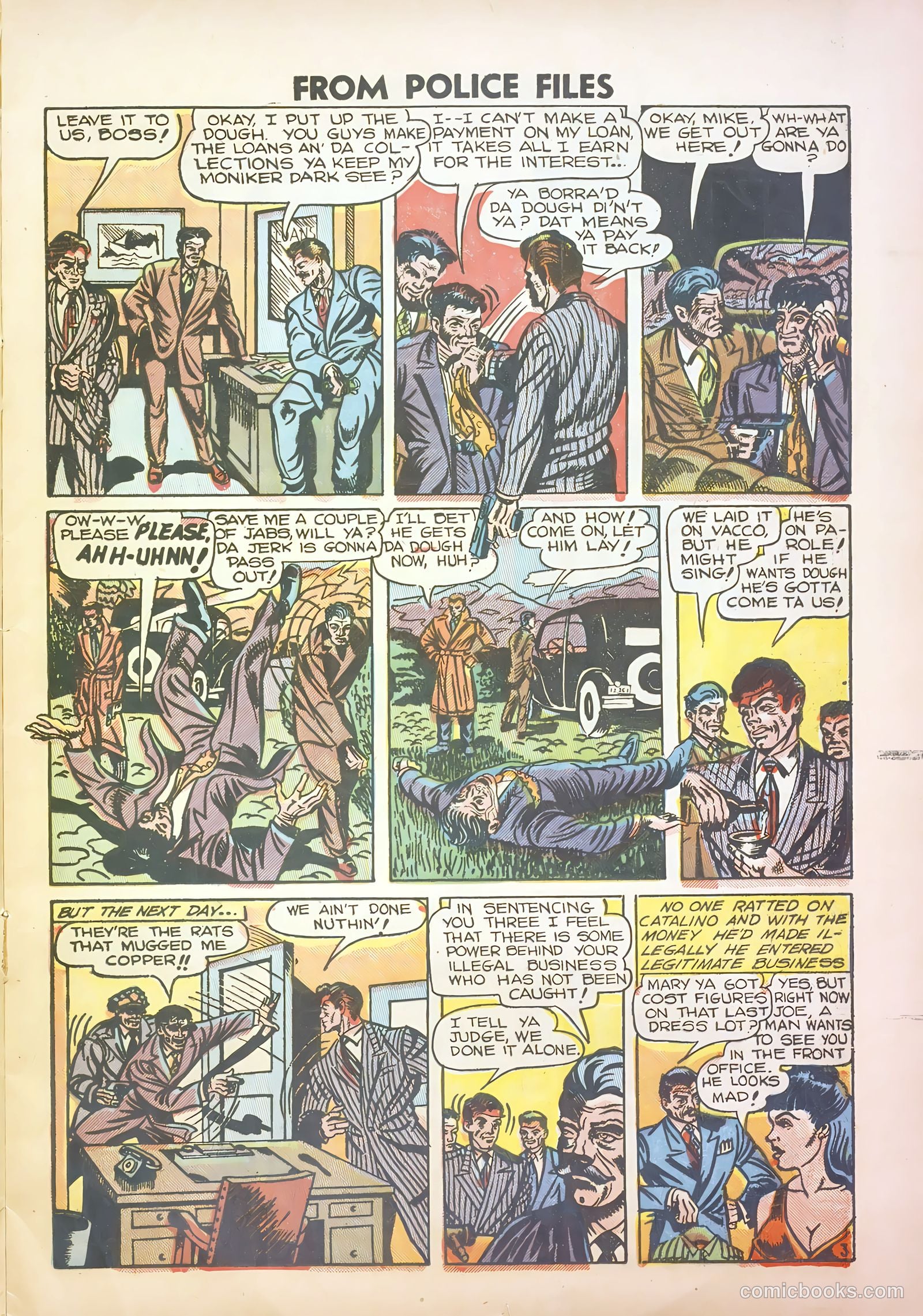 Famous Crimes #6 (1949) — page 13 of 36