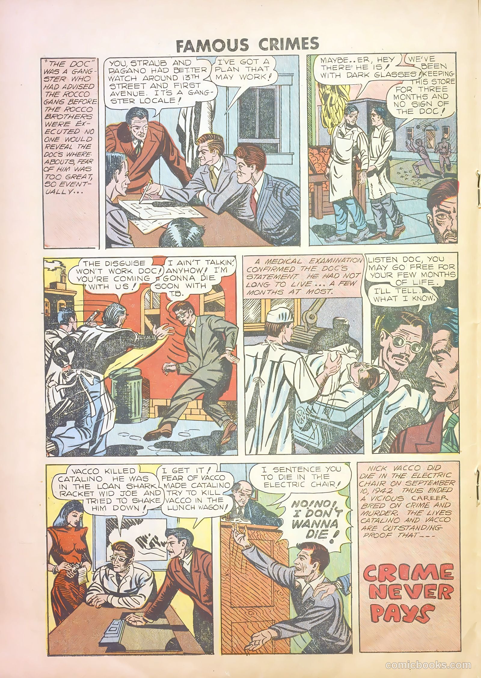 Famous Crimes #6 (1949) — page 18 of 36
