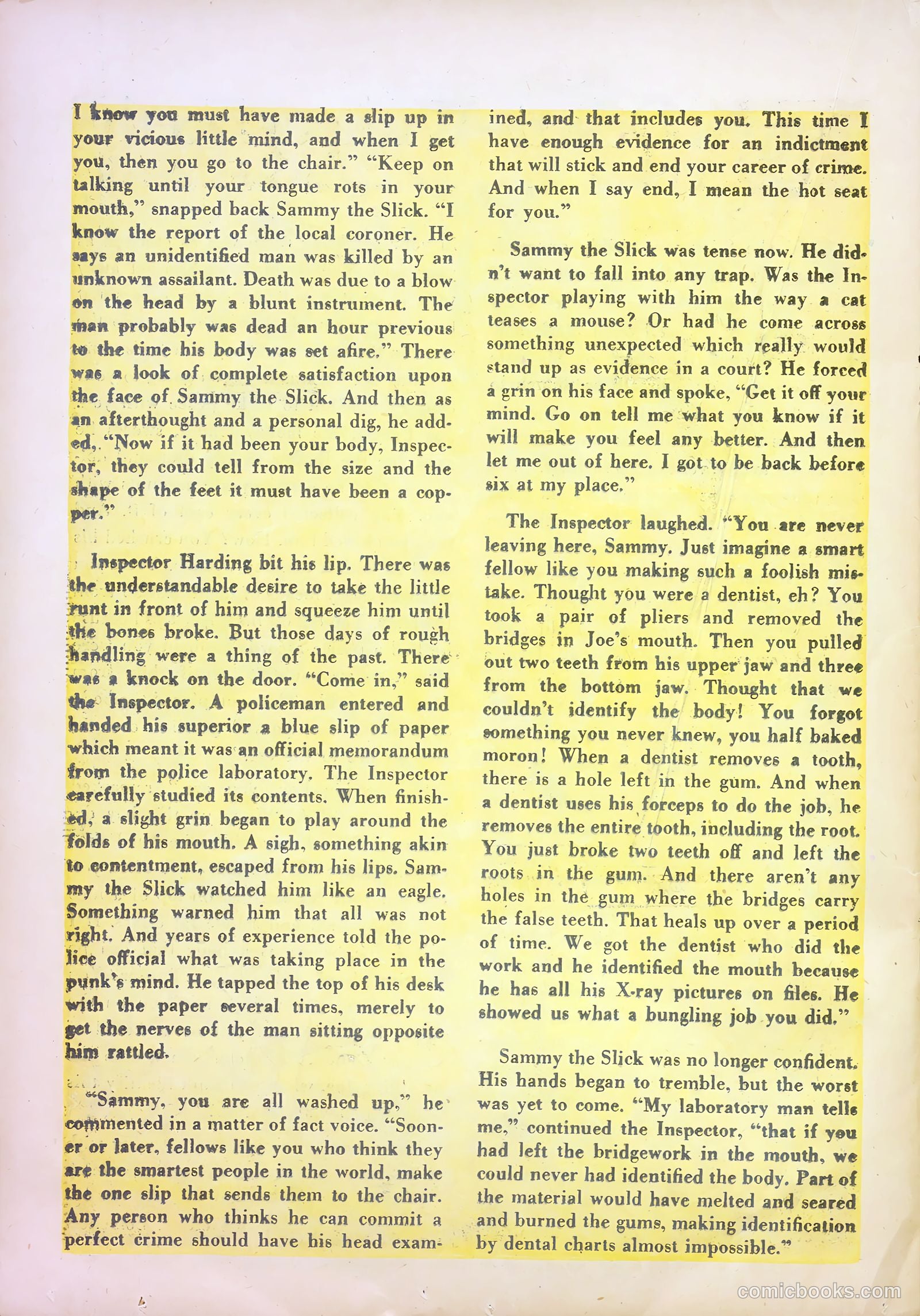 Famous Crimes #6 (1949) — page 20 of 36