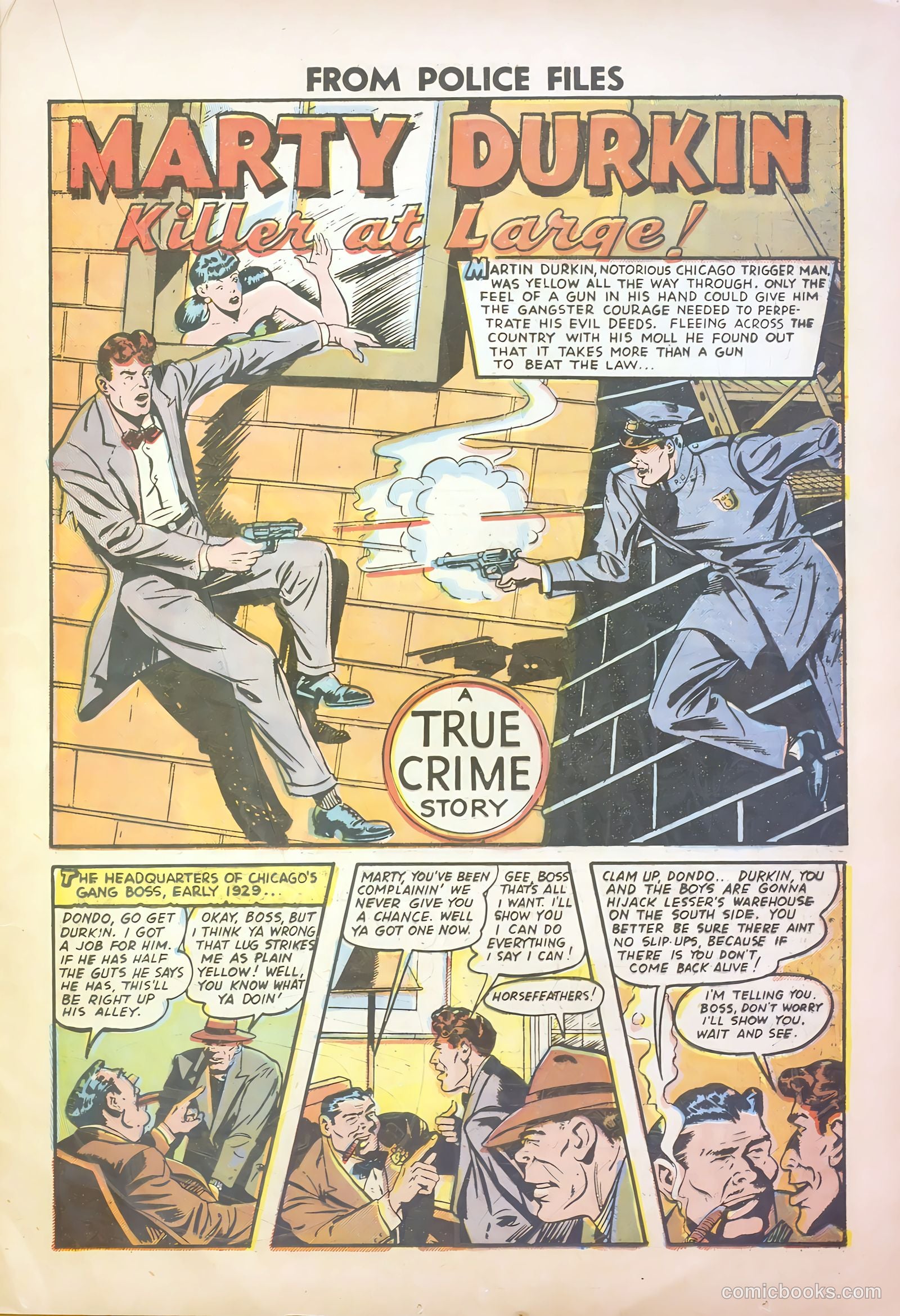 Famous Crimes #6 (1949) — page 21 of 36