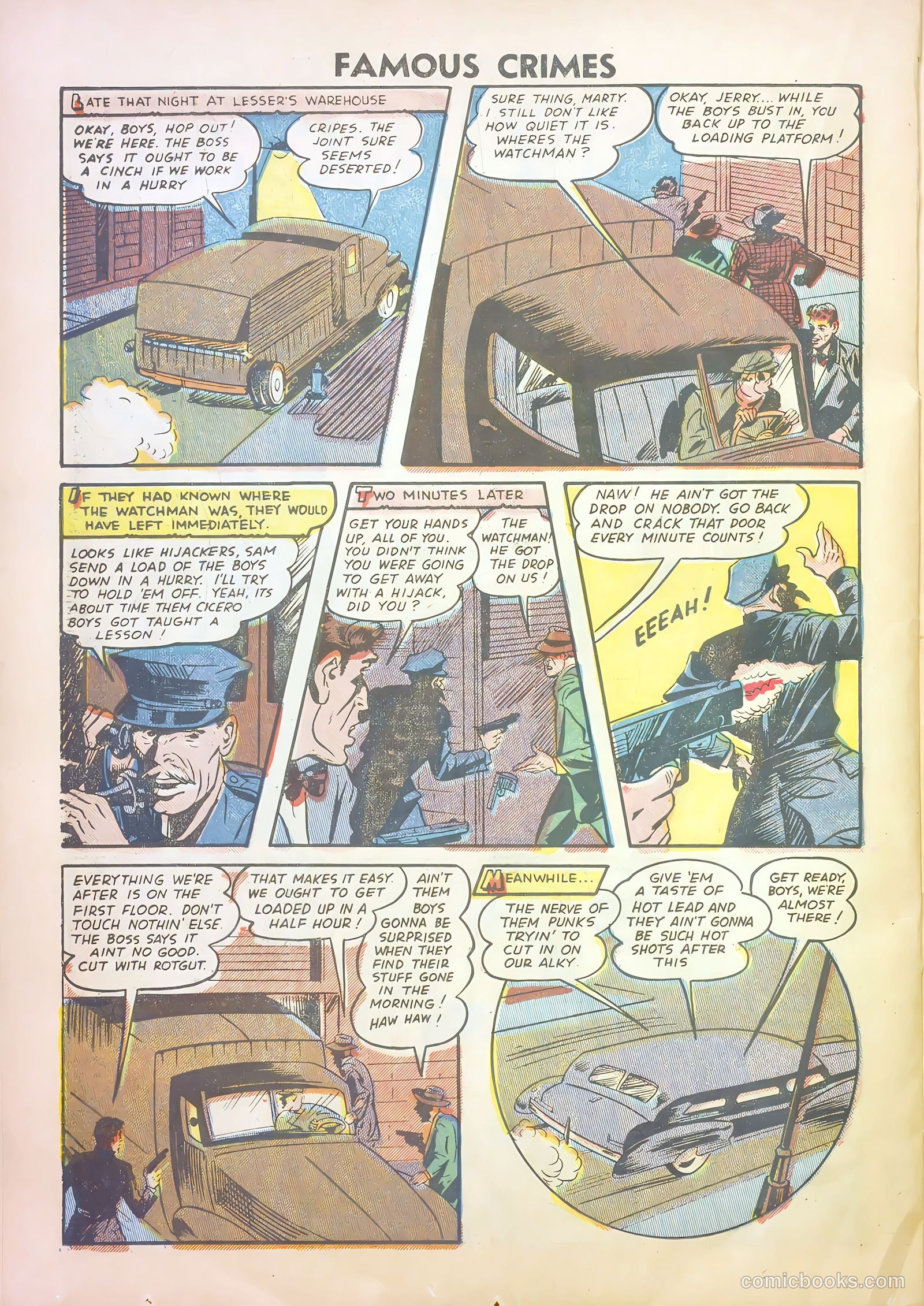 Famous Crimes #6 (1949) — page 22 of 36
