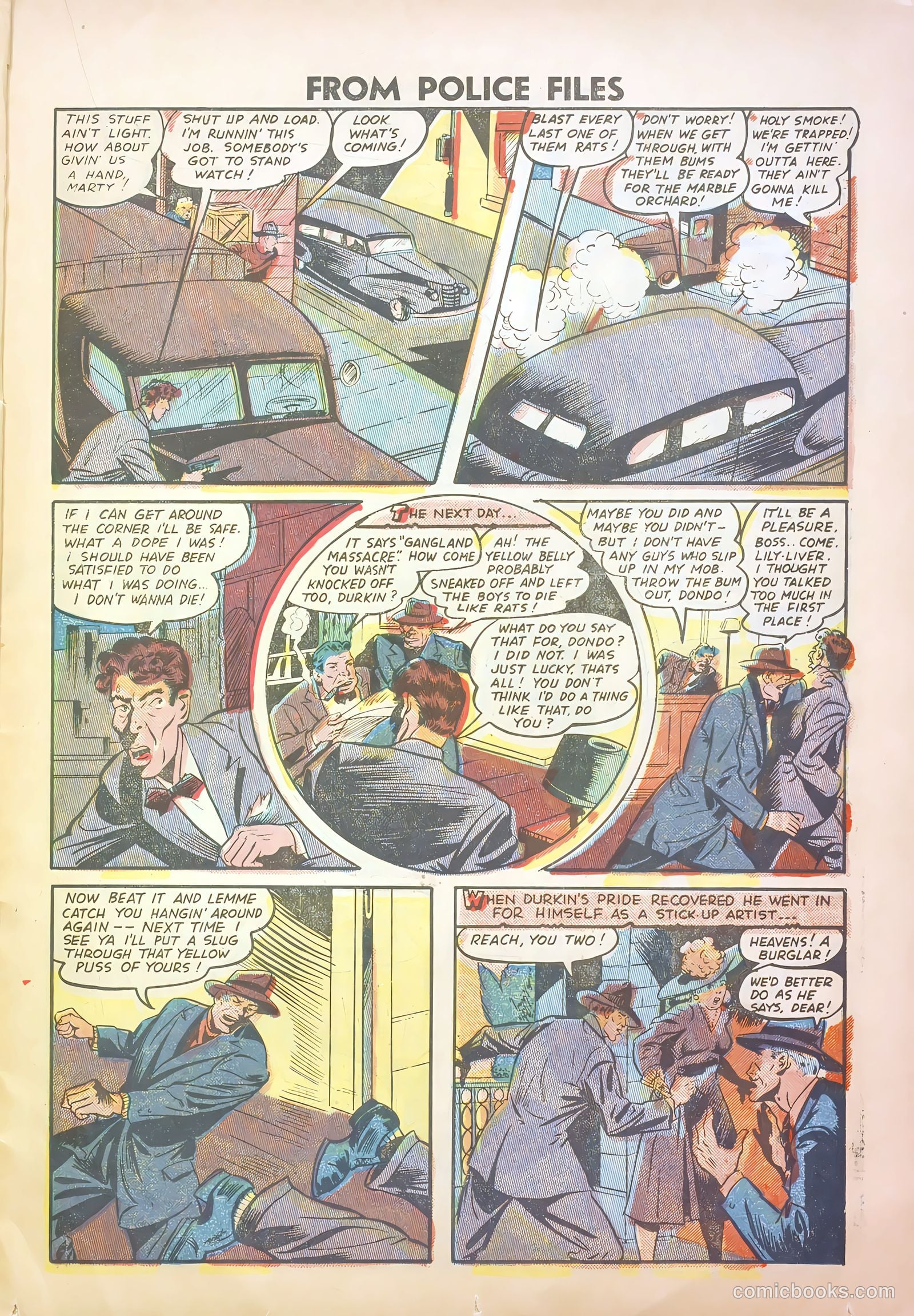 Famous Crimes #6 (1949) — page 23 of 36