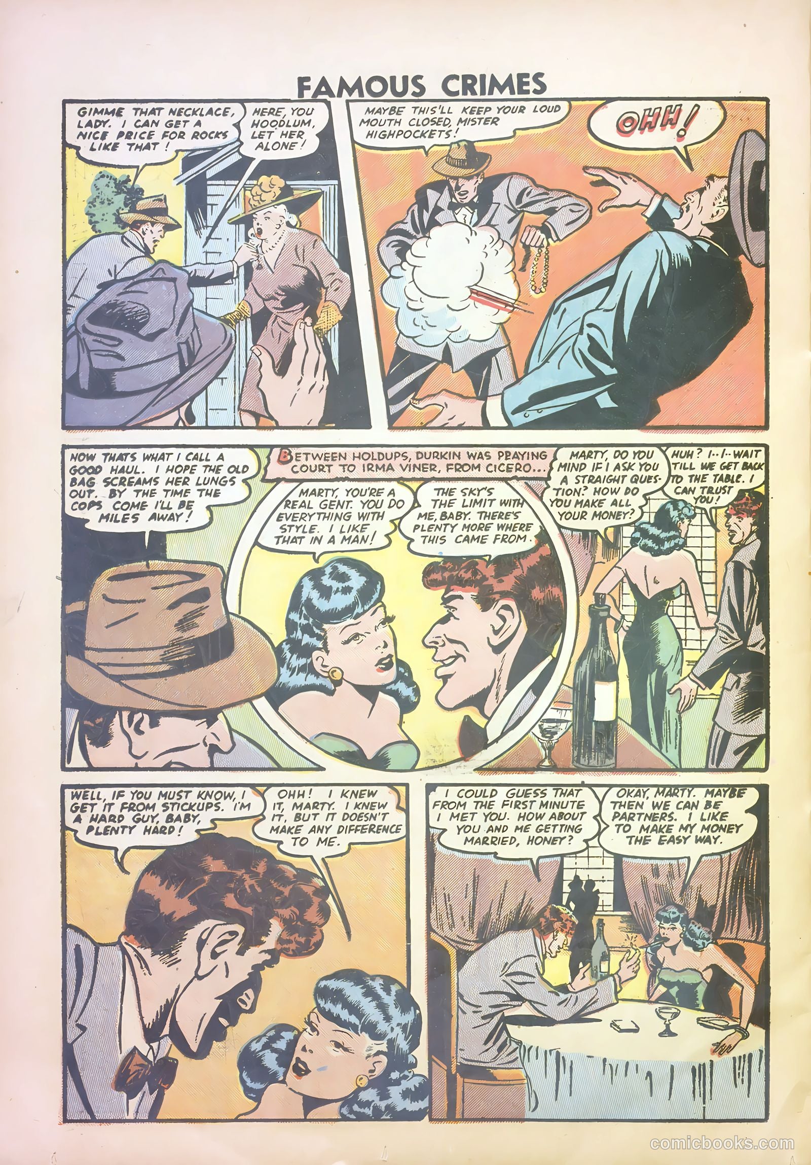 Famous Crimes #6 (1949) — page 24 of 36