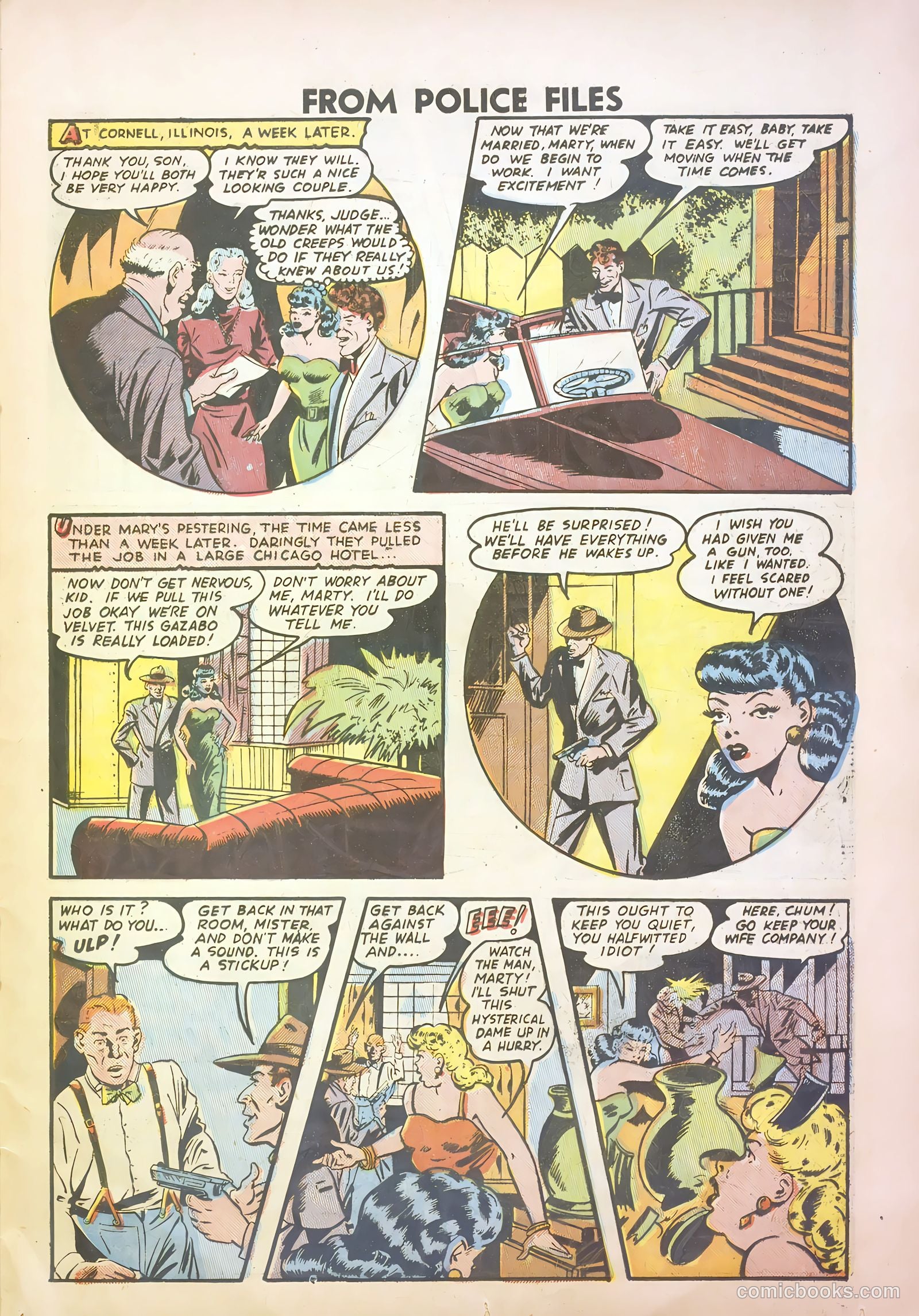 Famous Crimes #6 (1949) — page 25 of 36